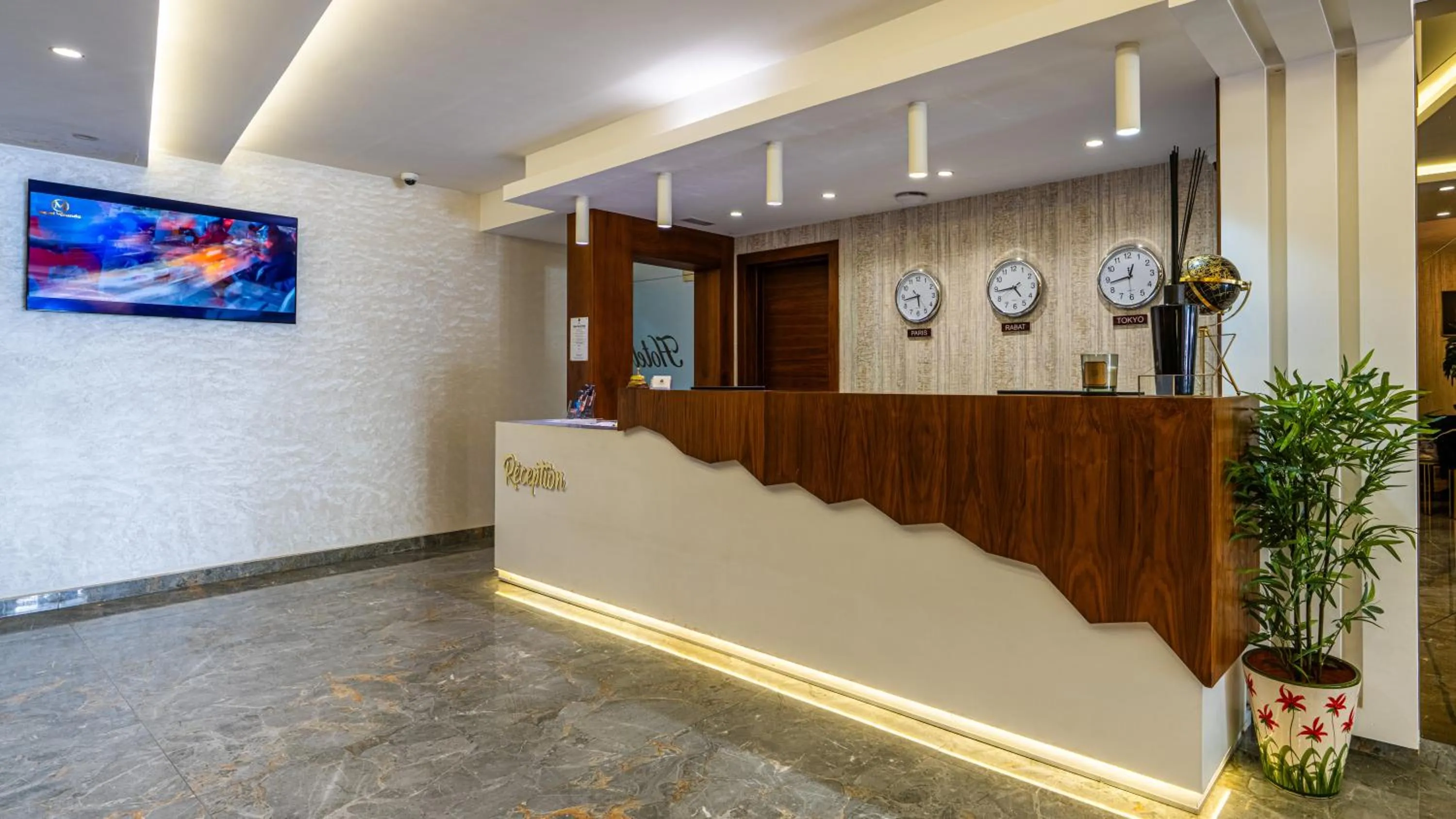 Lobby or reception in MIRANDA HOTEL - Tanger