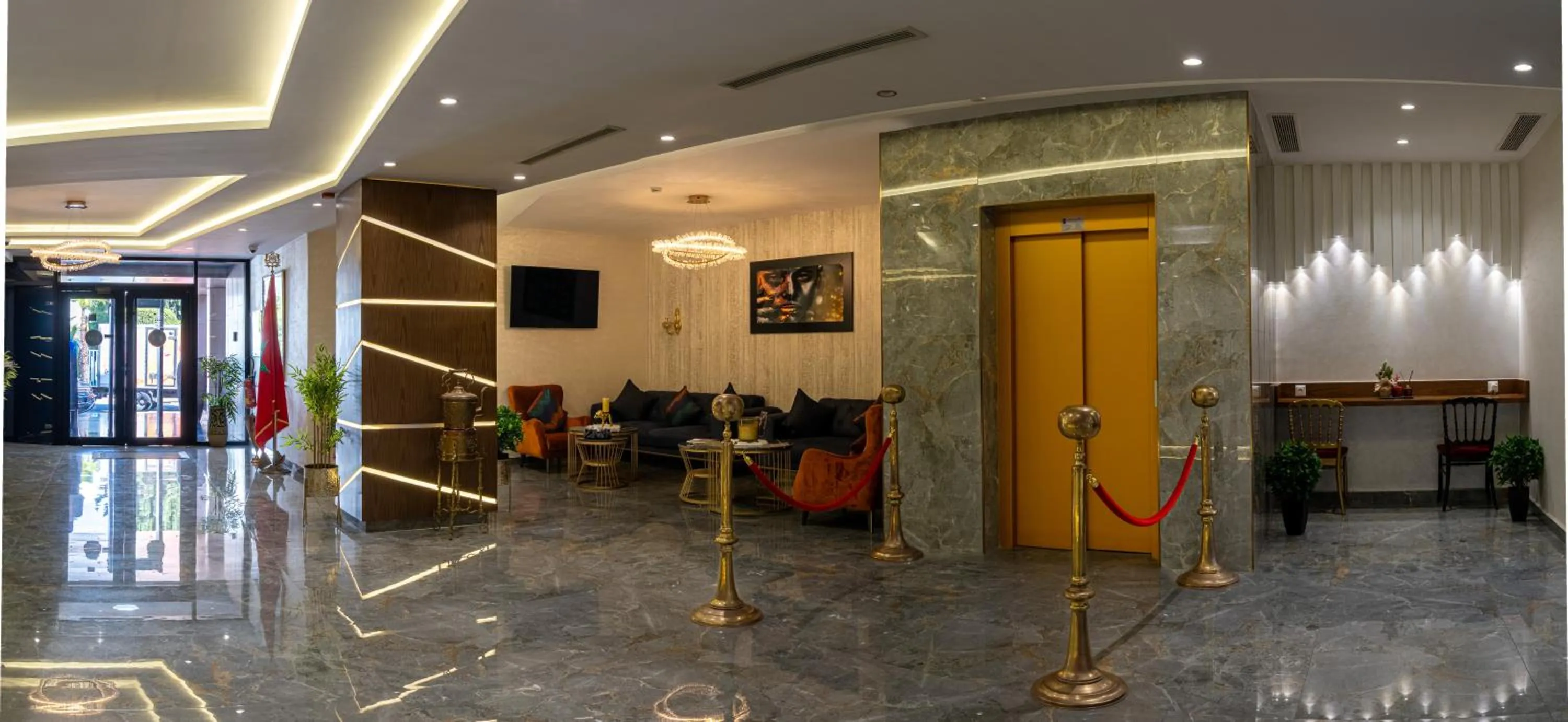 Lobby or reception in MIRANDA HOTEL - Tanger