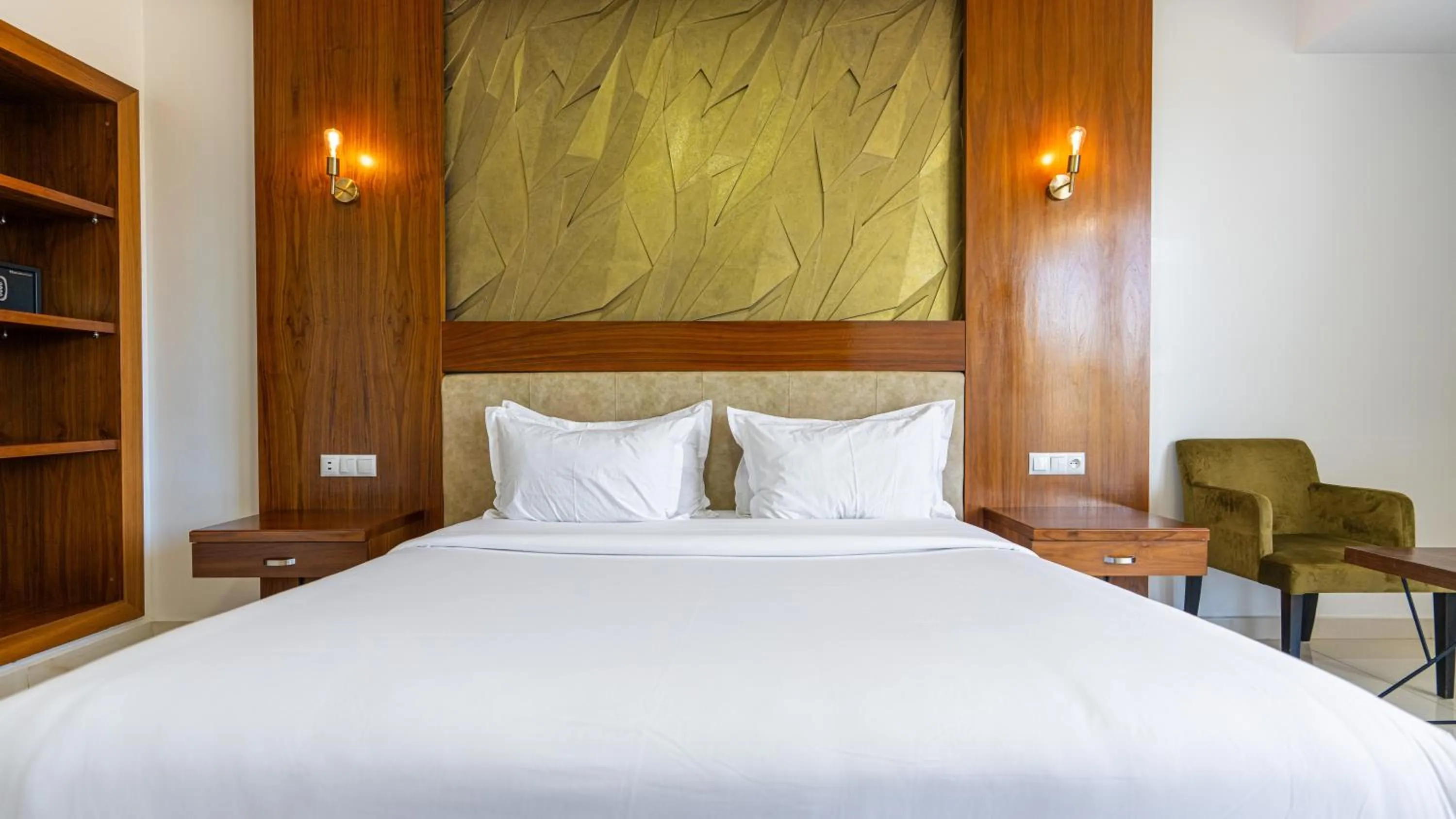 Bed in MIRANDA HOTEL - Tanger