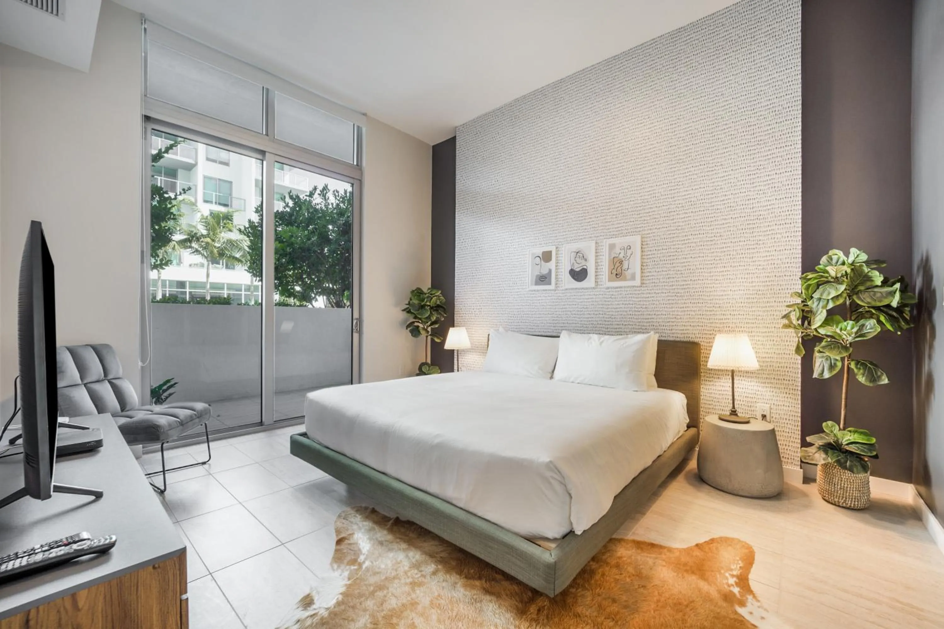 Bedroom, Bed in Nomada Destination Residences - Quadro