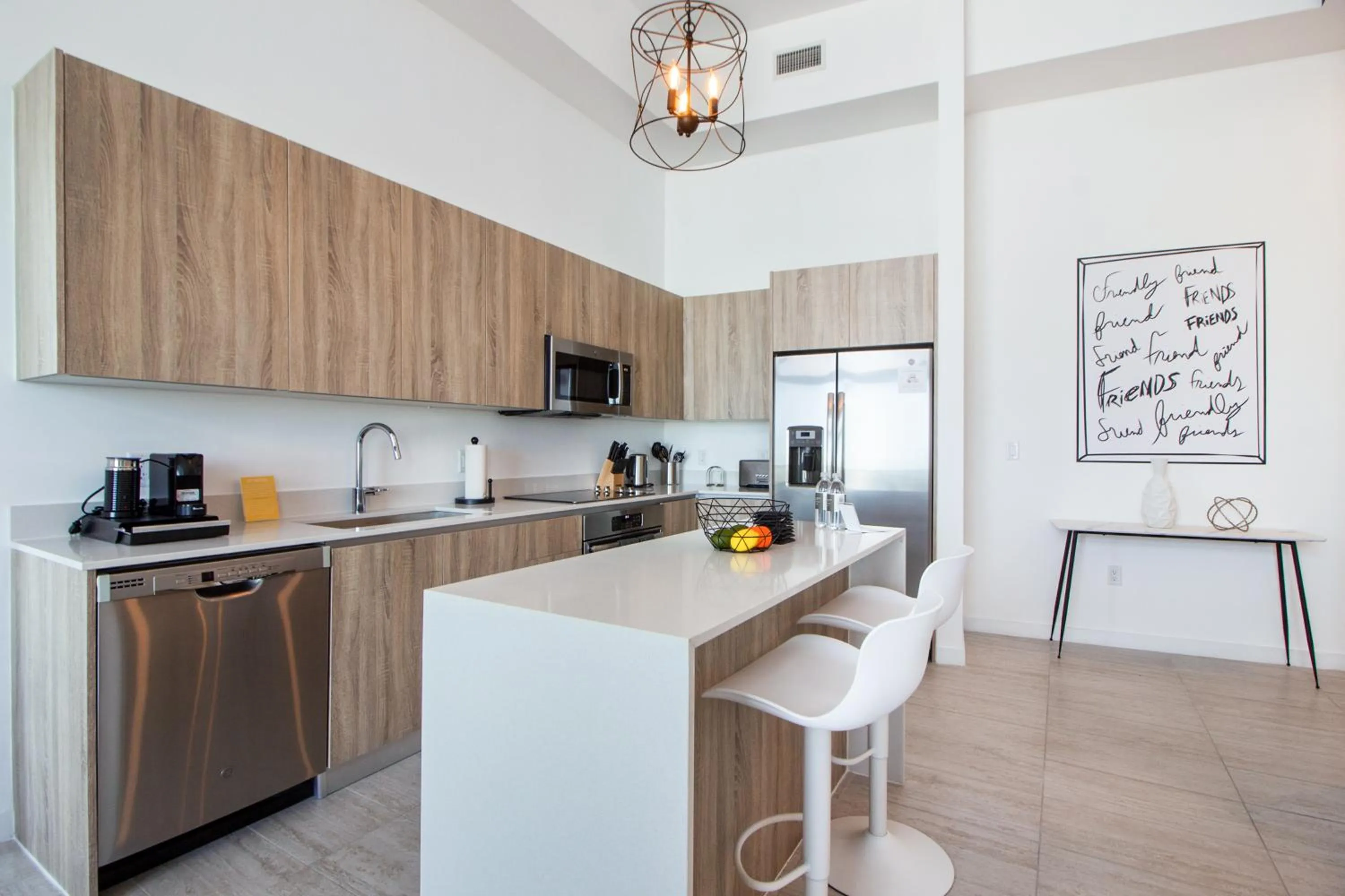 Kitchen or kitchenette in Nomada Destination Residences - Quadro