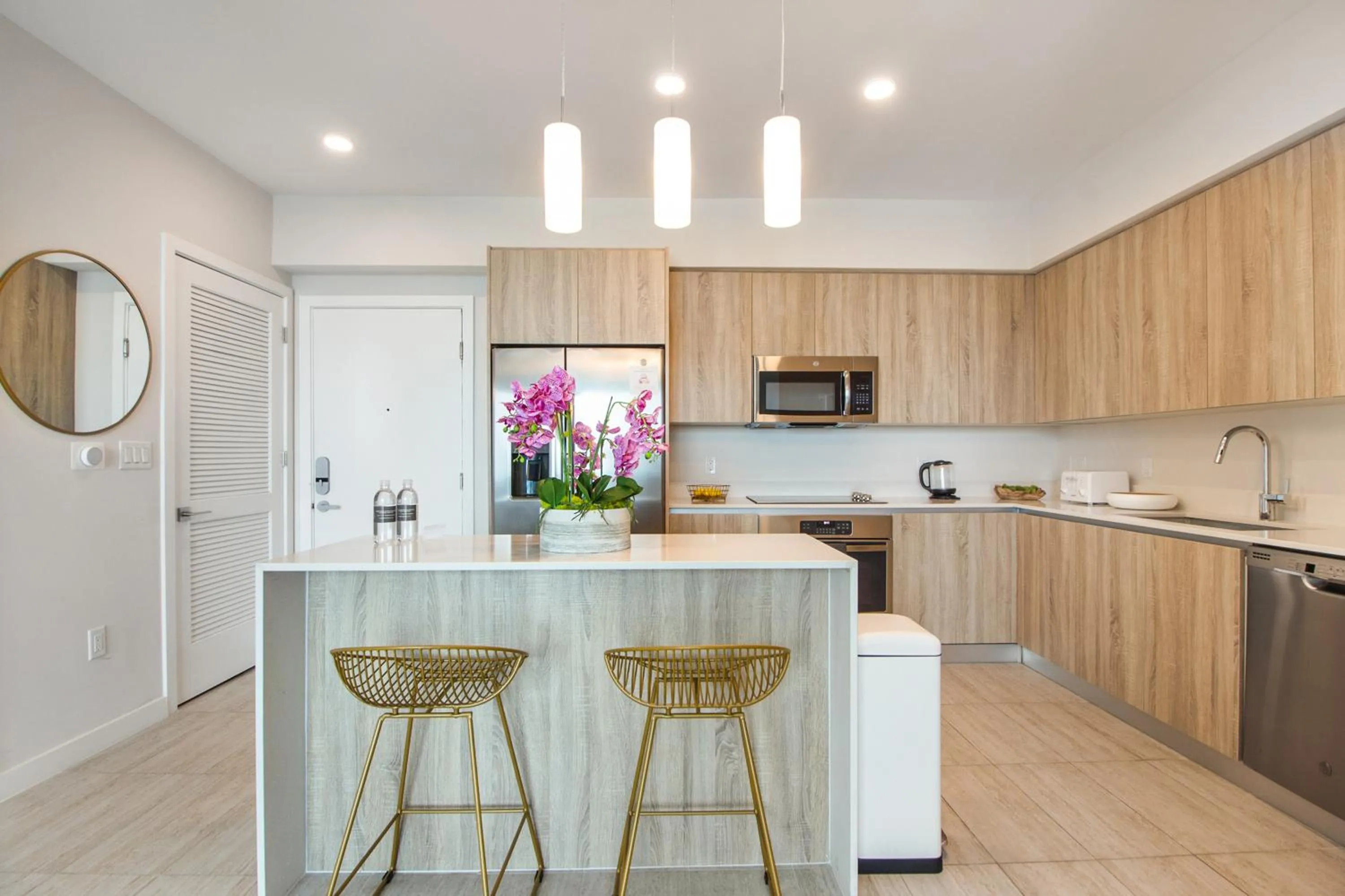 Kitchen or kitchenette in Nomada Destination Residences - Quadro