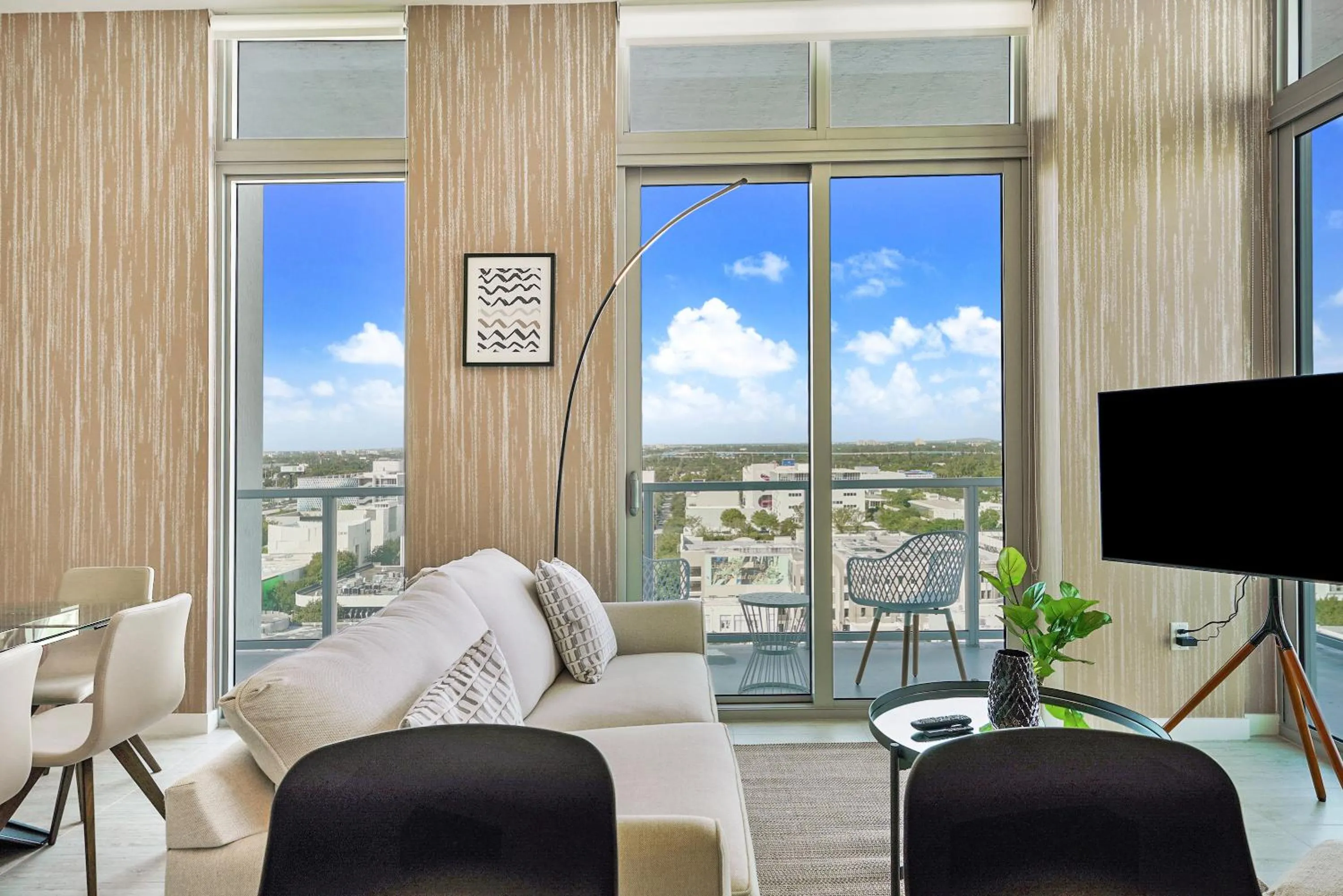 Living room in Nomada Destination Residences - Quadro