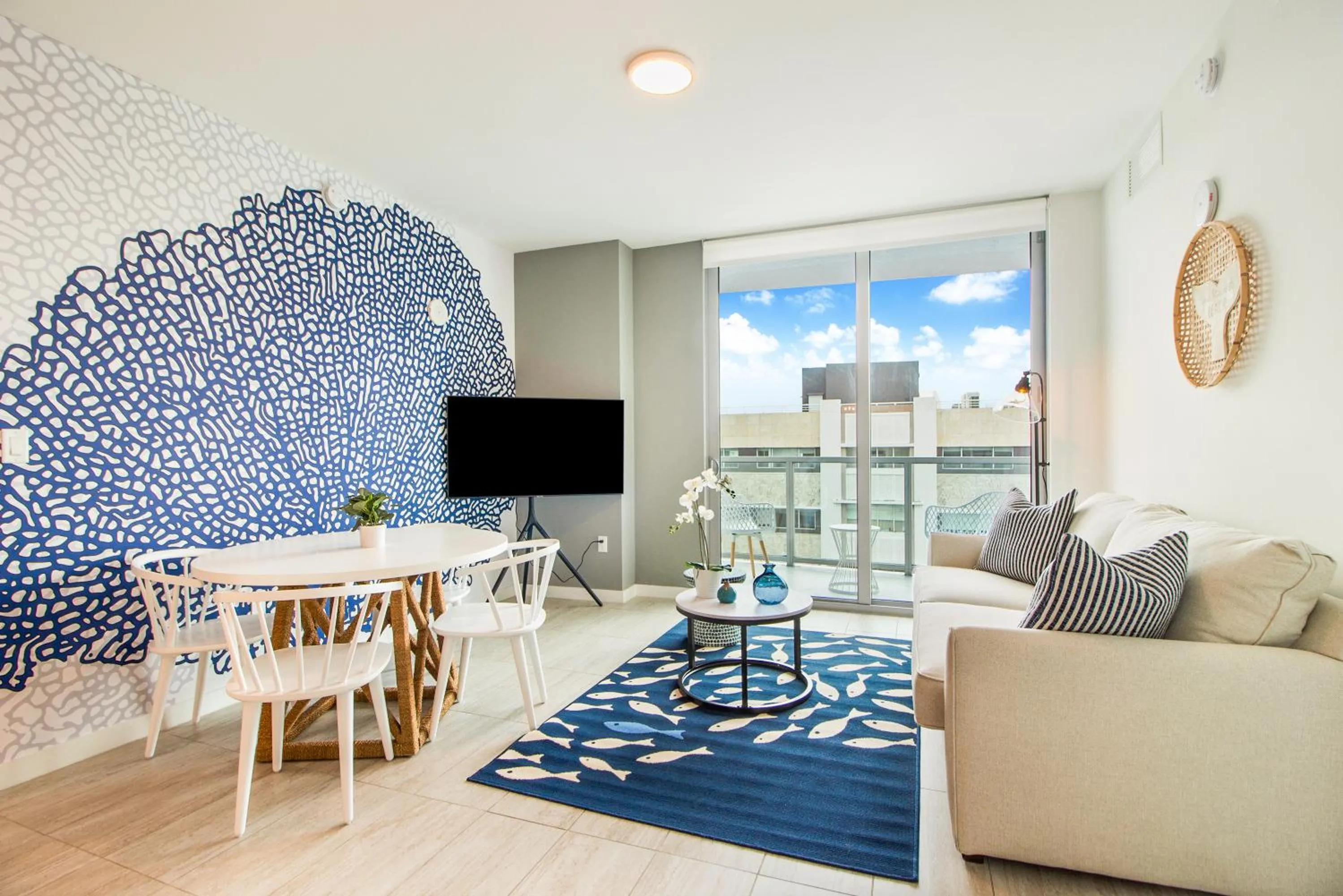 Living room in Nomada Destination Residences - Quadro