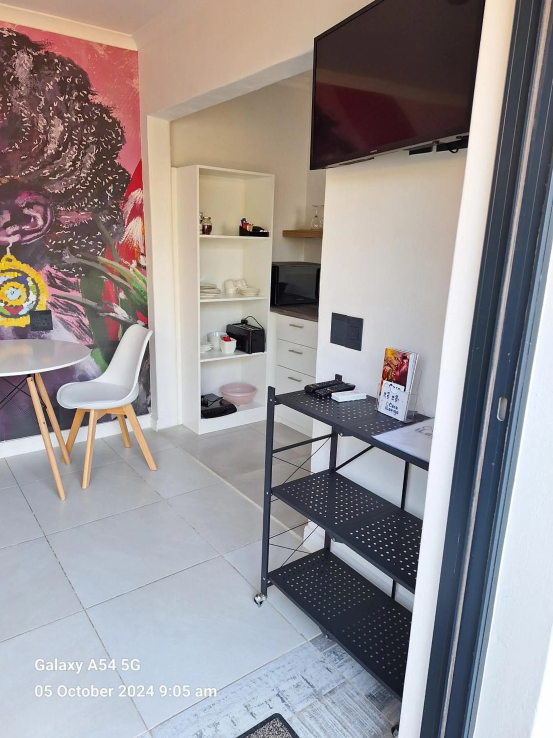 Kitchen or kitchenette in Casa iLanga guesthouse