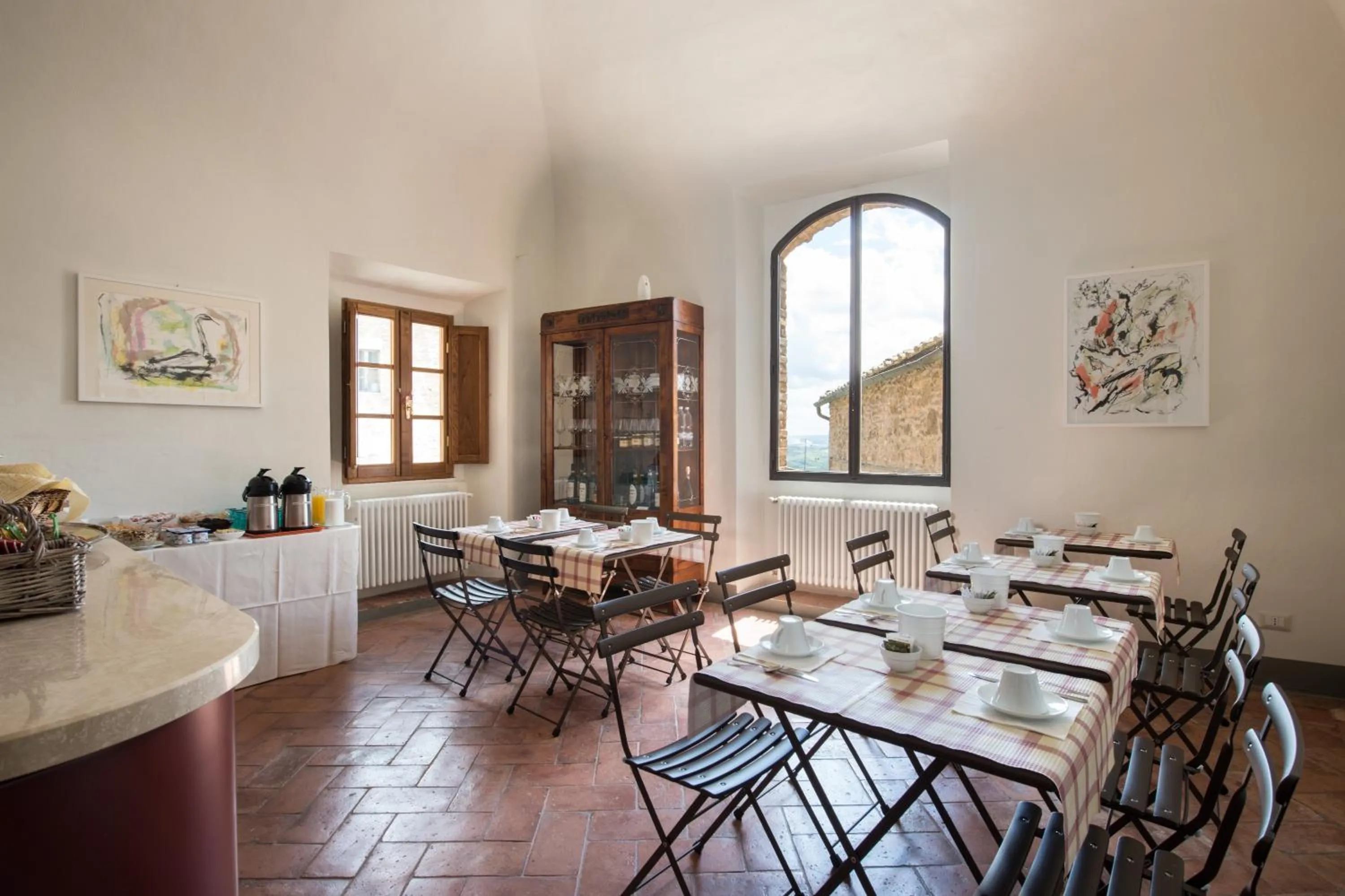 Restaurant/places to eat in B&B San Gimignano Diffuso
