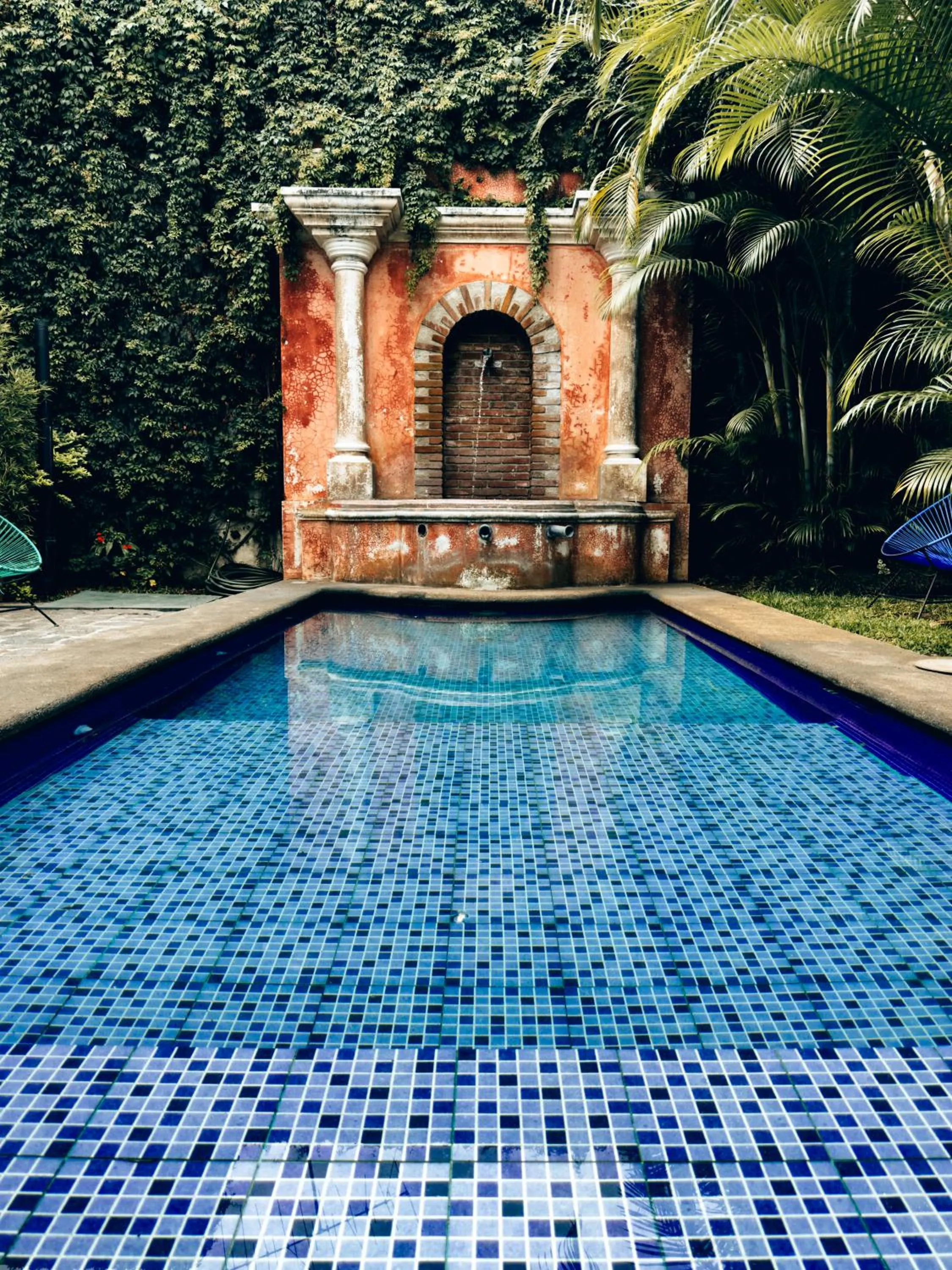 Swimming pool in Casa Mia Hotel