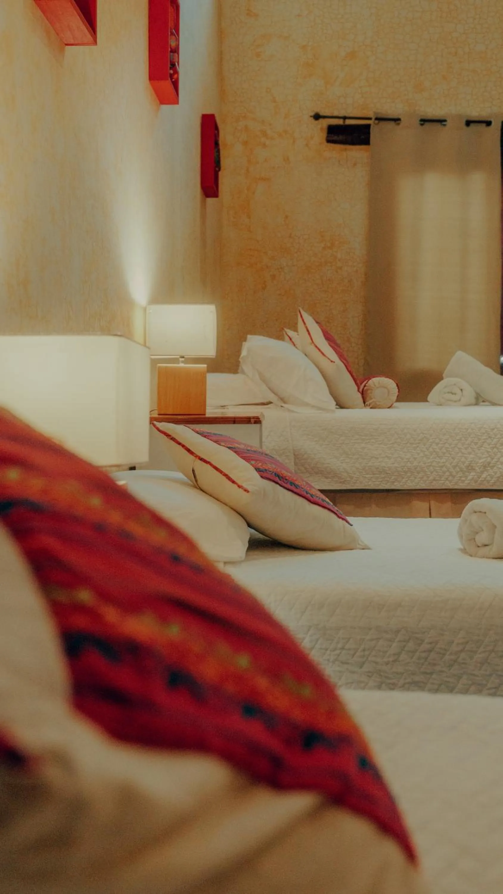 Bedroom, Bed in Casa Mia Hotel