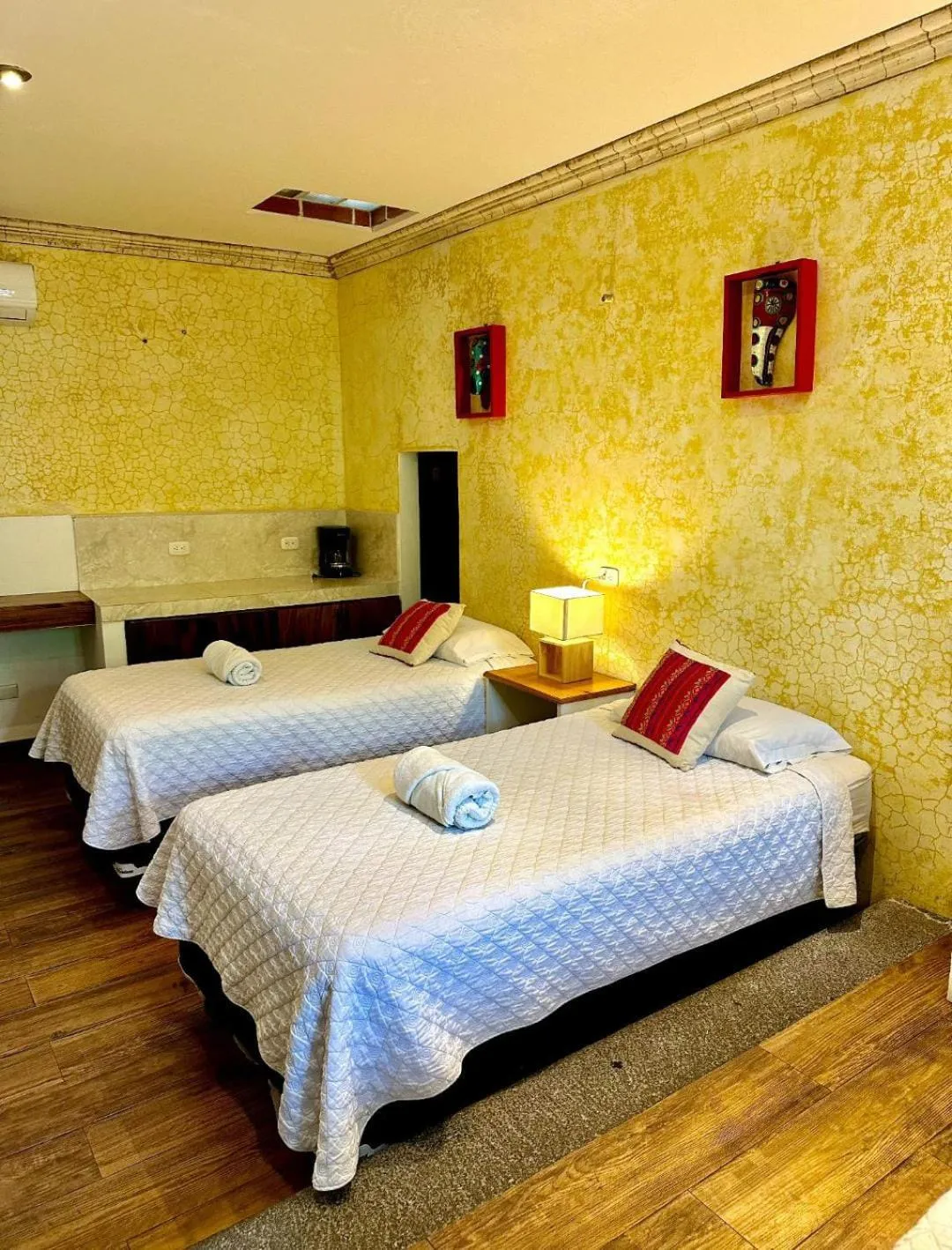 Bed in Casa Mia Hotel