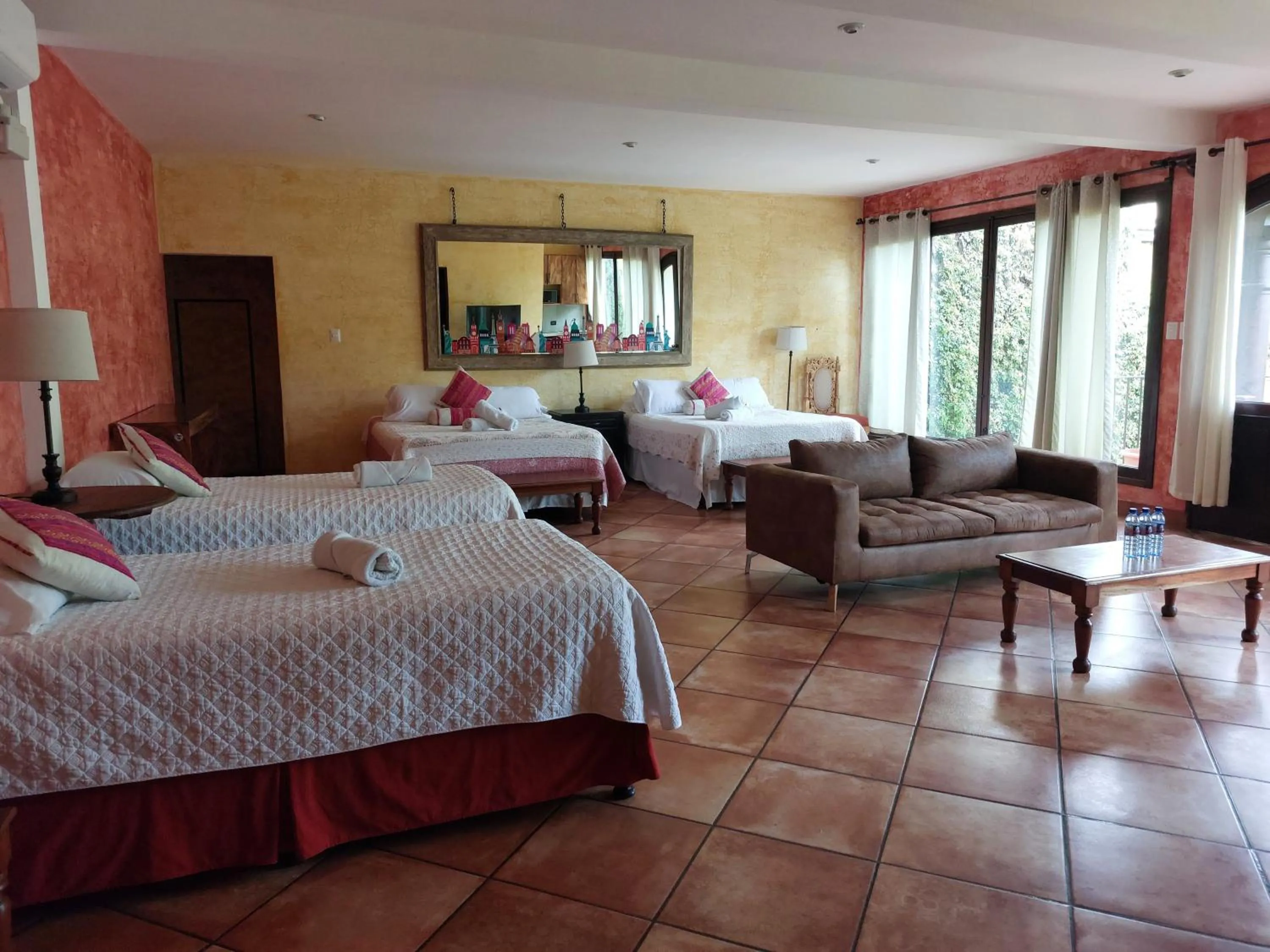 Bed in Casa Mia Hotel