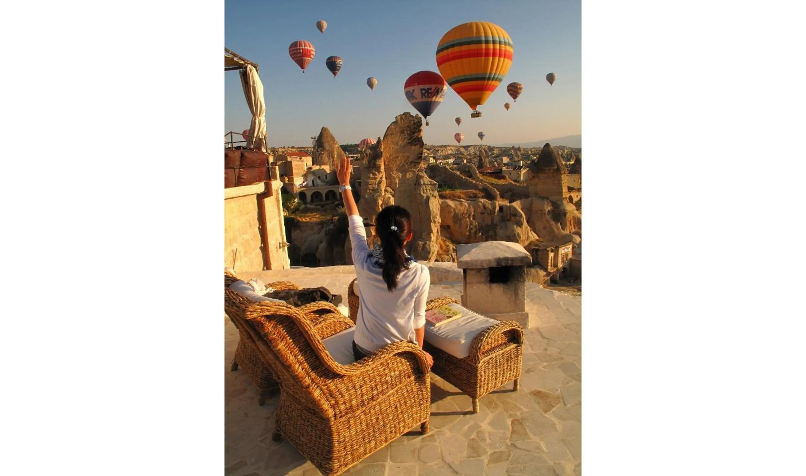 Garden in Traveller's Cave Hotel
