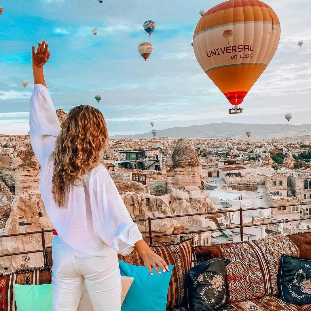 Balcony/Terrace in Traveller's Cave Hotel