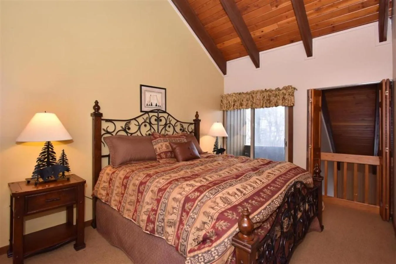 Bed in Seven Springs Resort Properties by Vail Resorts