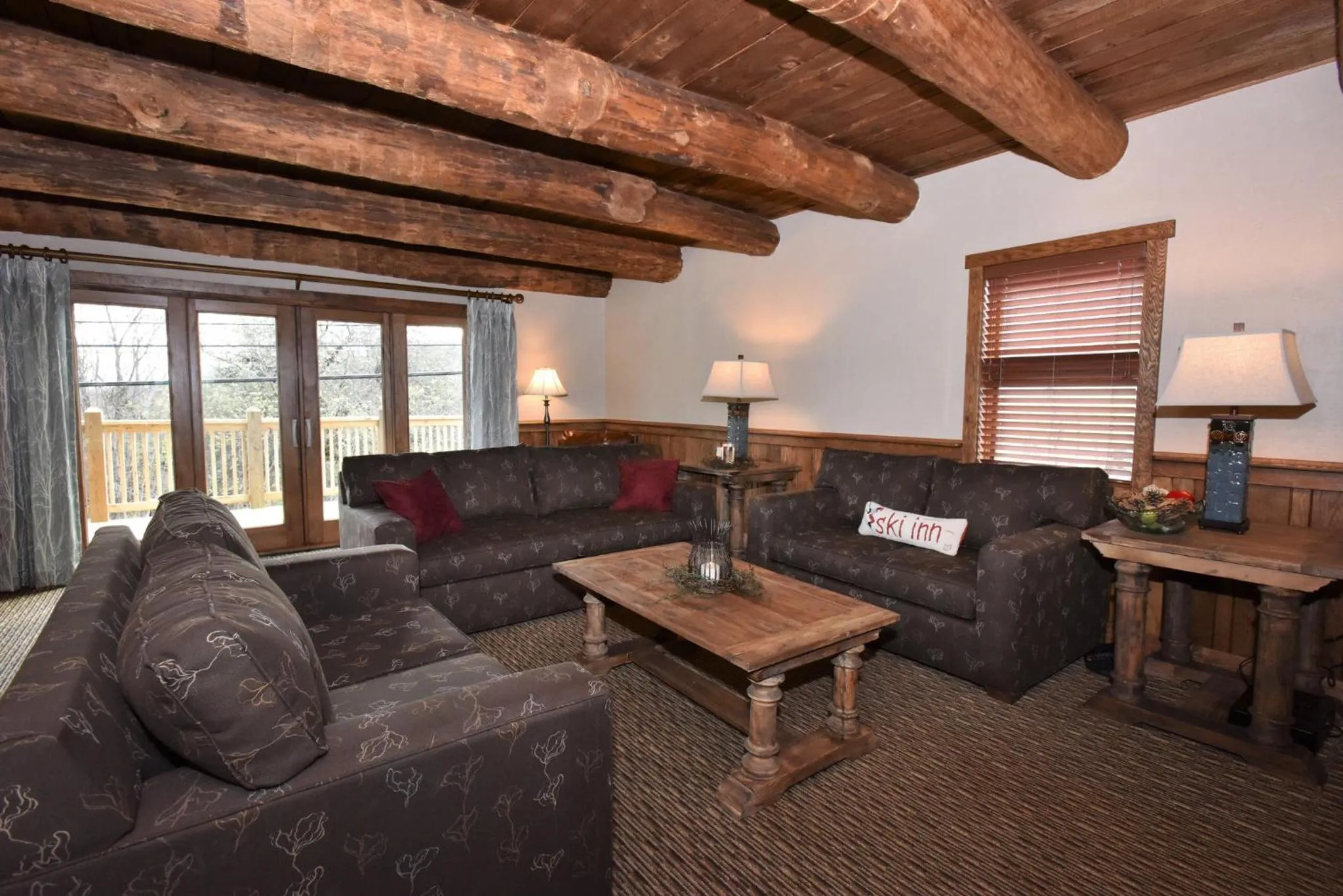 Living room in Seven Springs Resort Properties by Vail Resorts