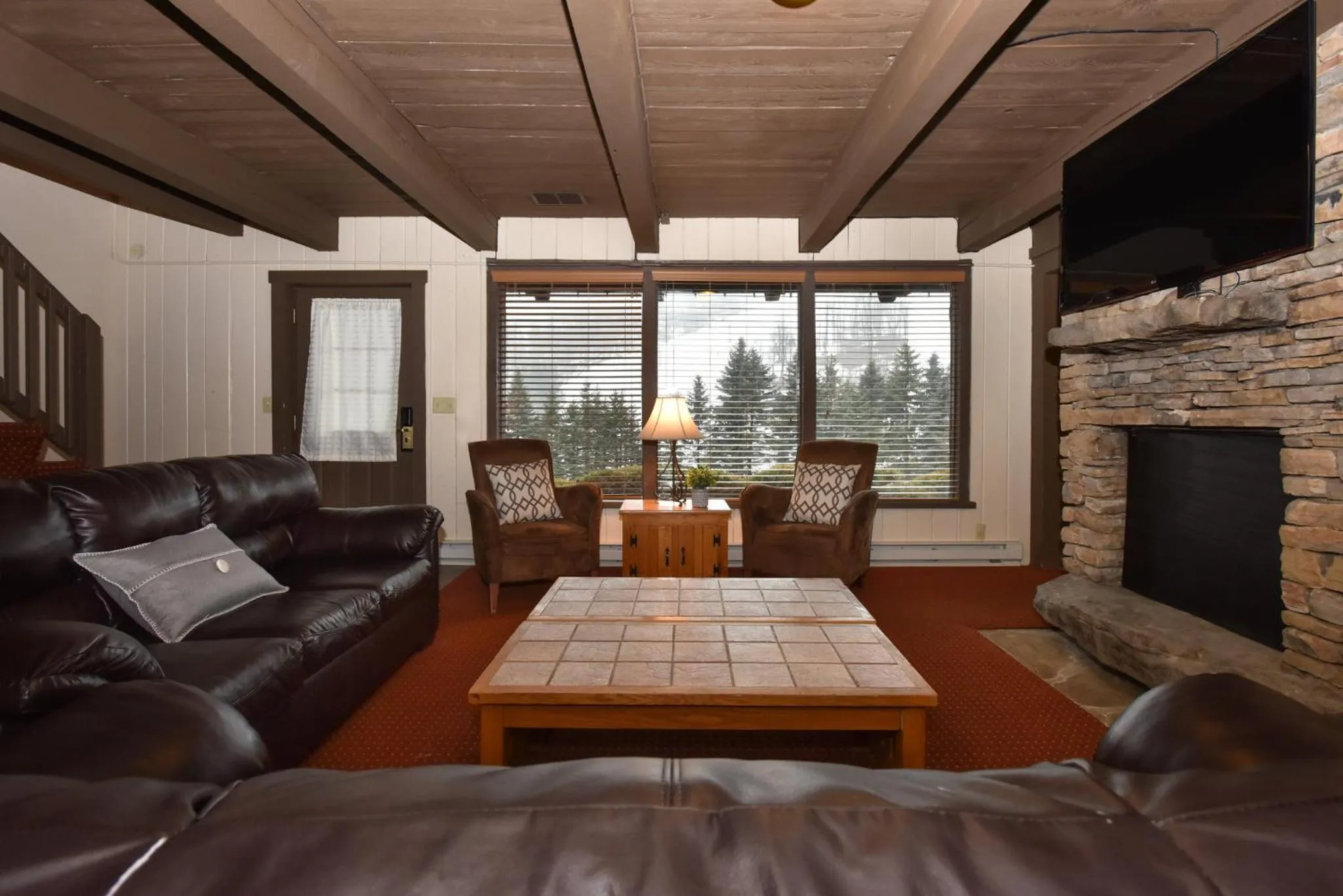 Living room in Seven Springs Resort Properties by Vail Resorts