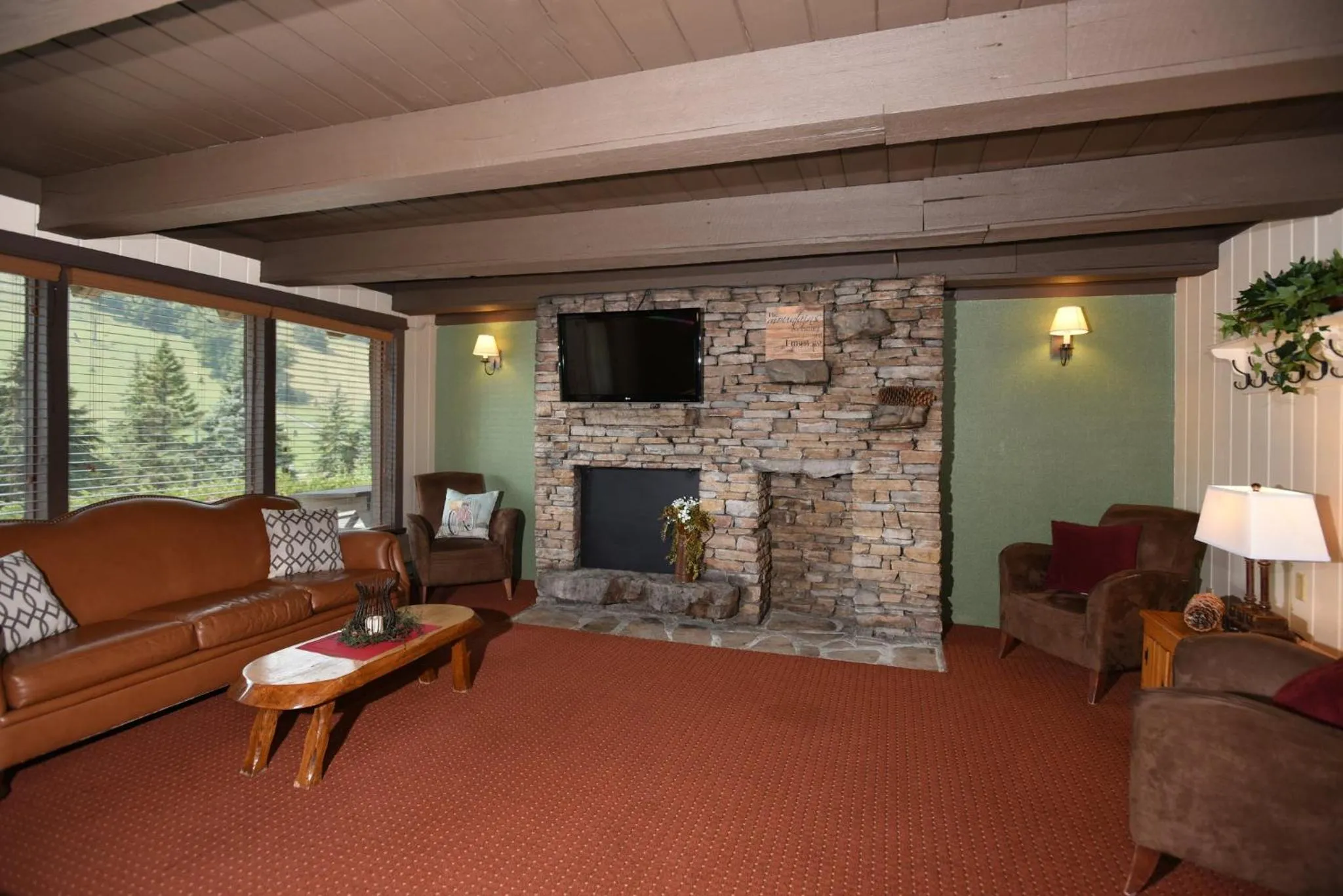 Living room in Seven Springs Resort Properties by Vail Resorts