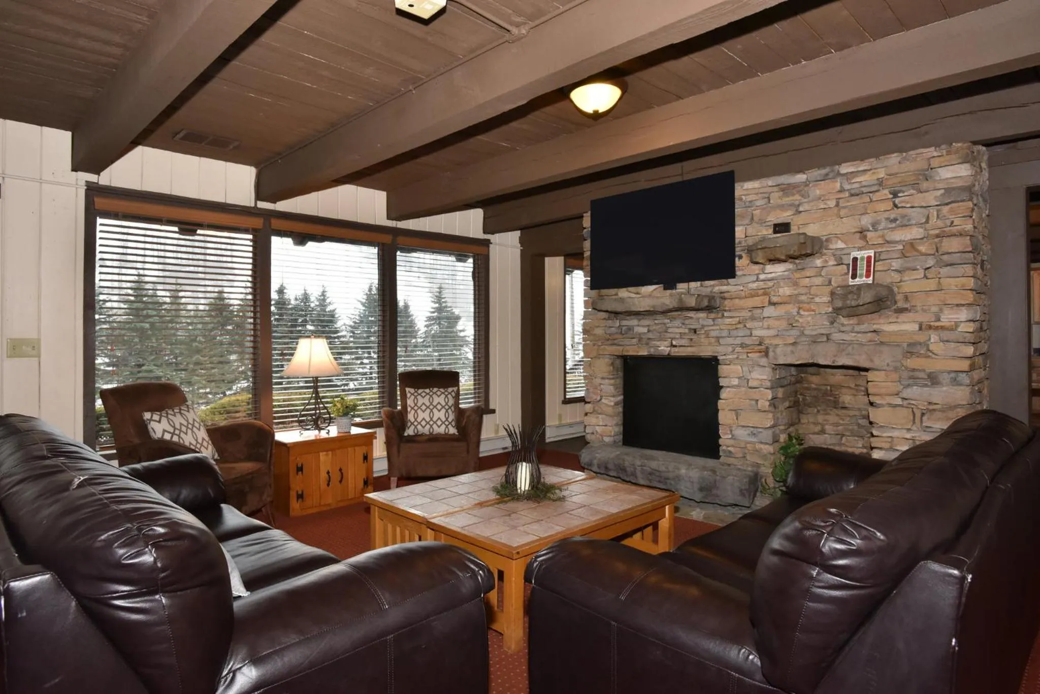 Living room in Seven Springs Resort Properties by Vail Resorts