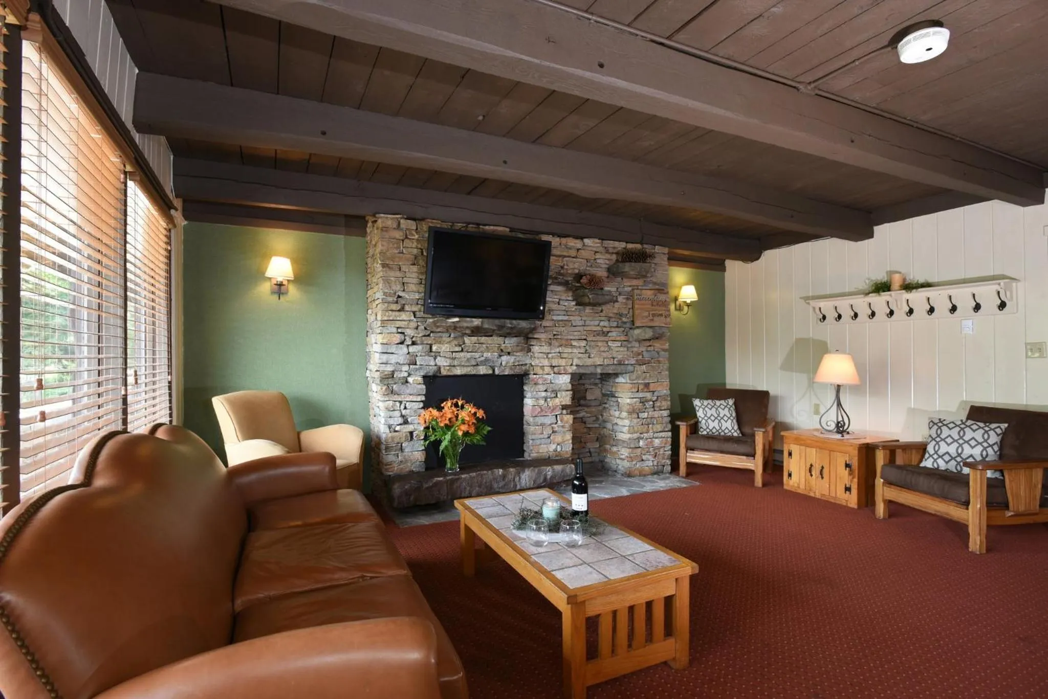 Living room in Seven Springs Resort Properties by Vail Resorts