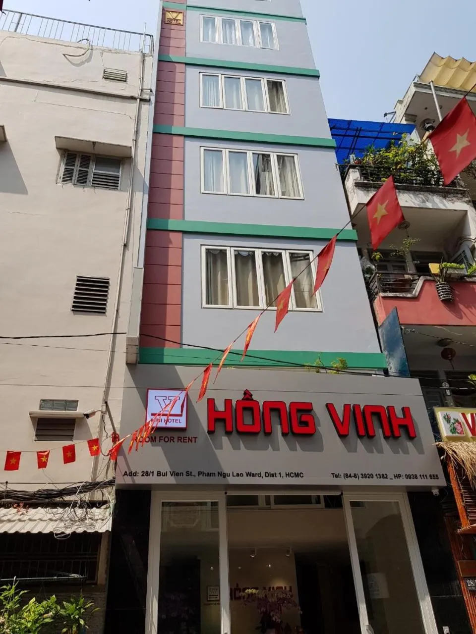 Property building in Hong Vinh Hotel