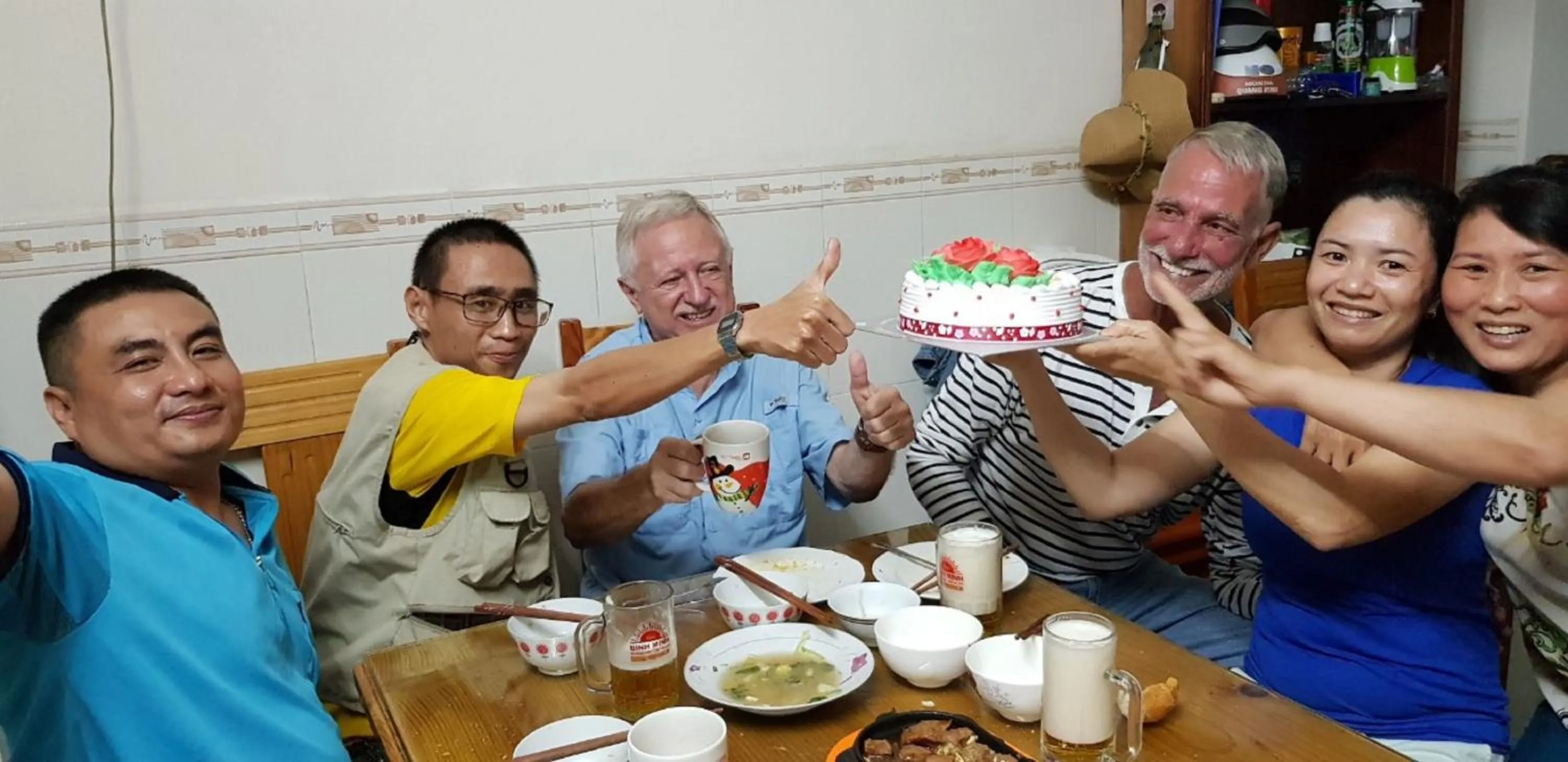 Staff in Hong Vinh Hotel