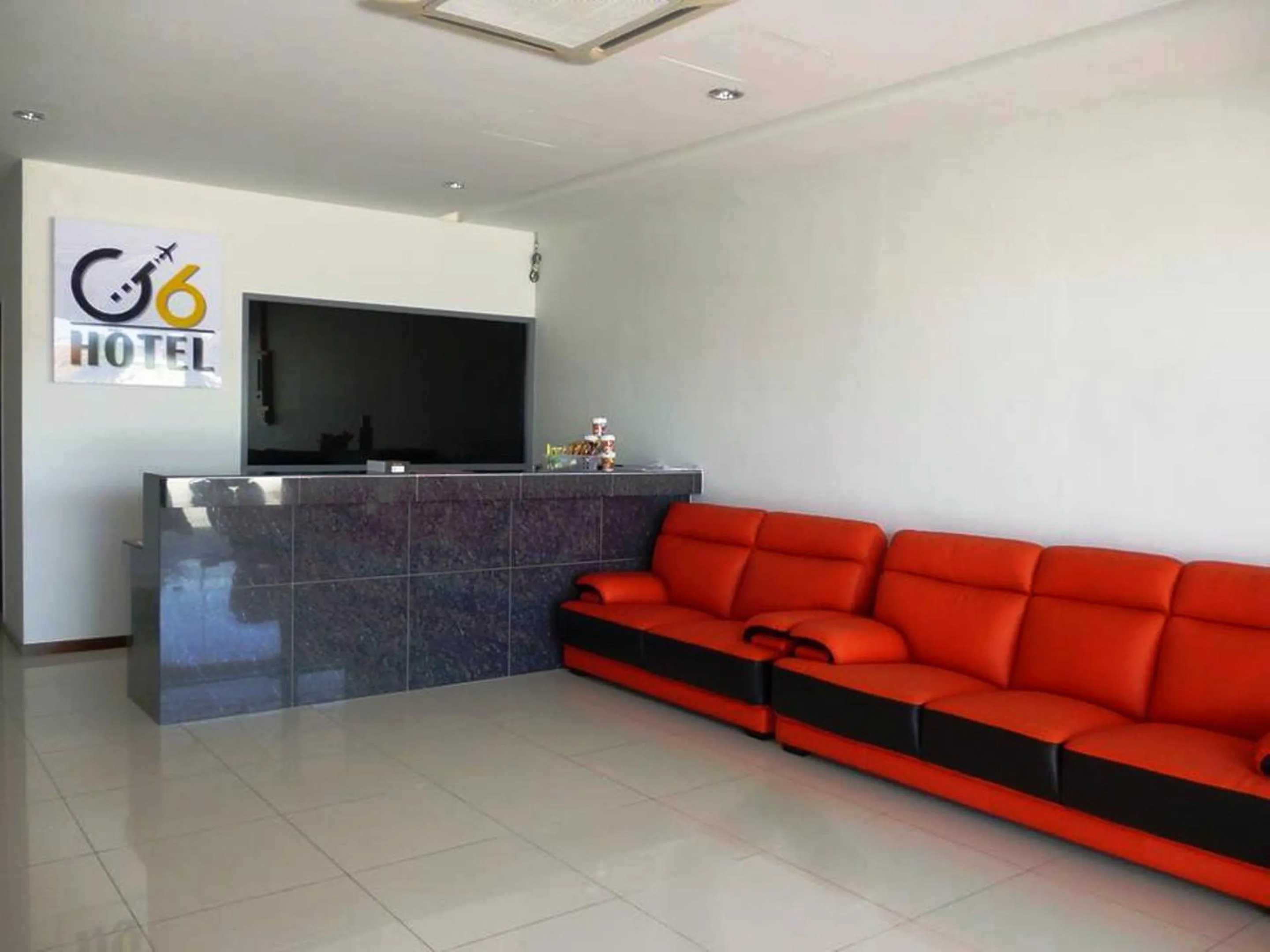 Lobby or reception in G Six Hotel