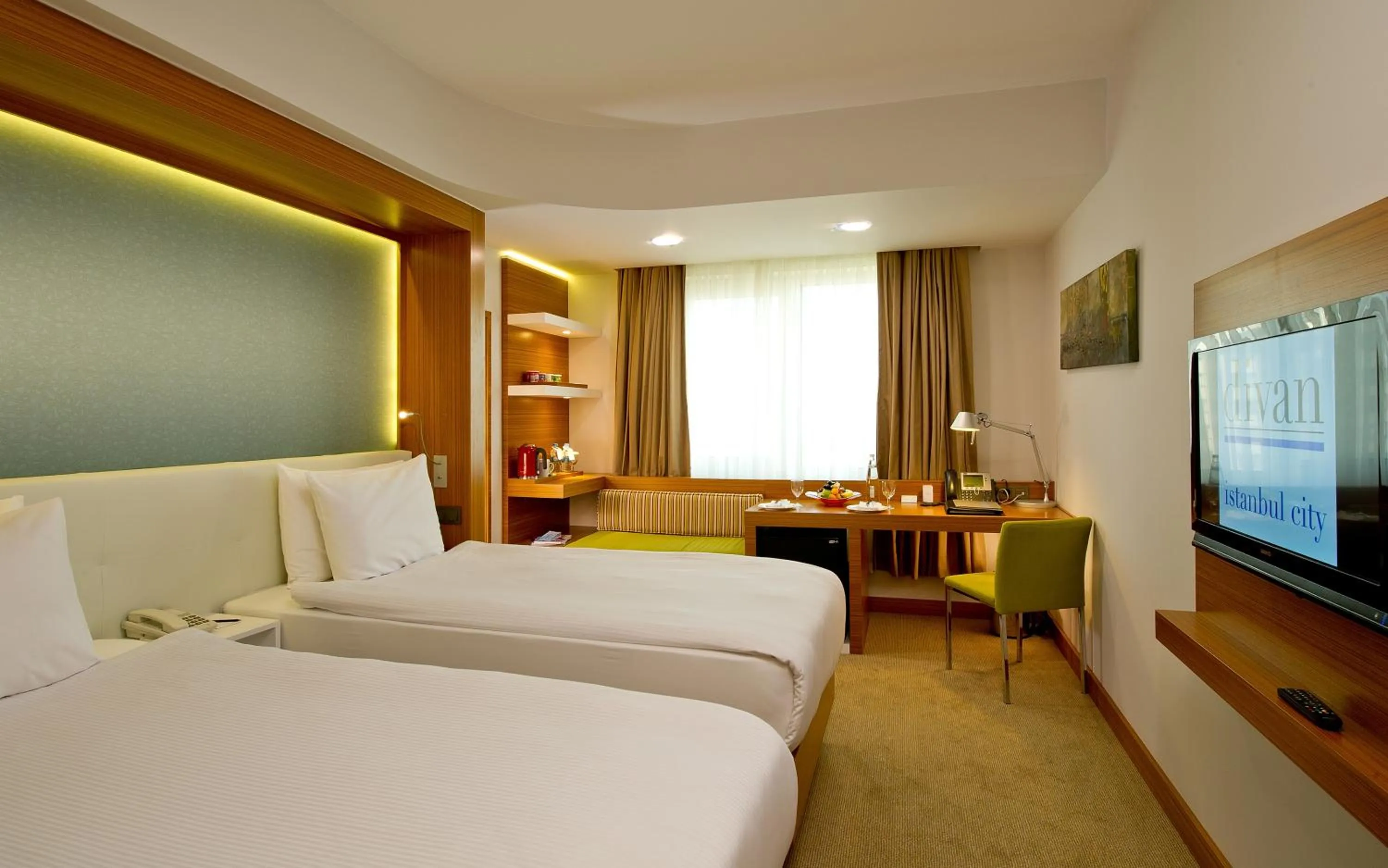 Bedroom in Divan Istanbul City