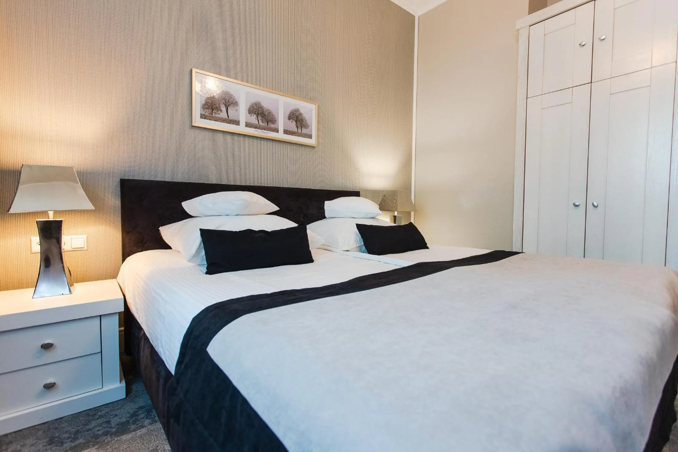 Bed in Hotel Szara Willa