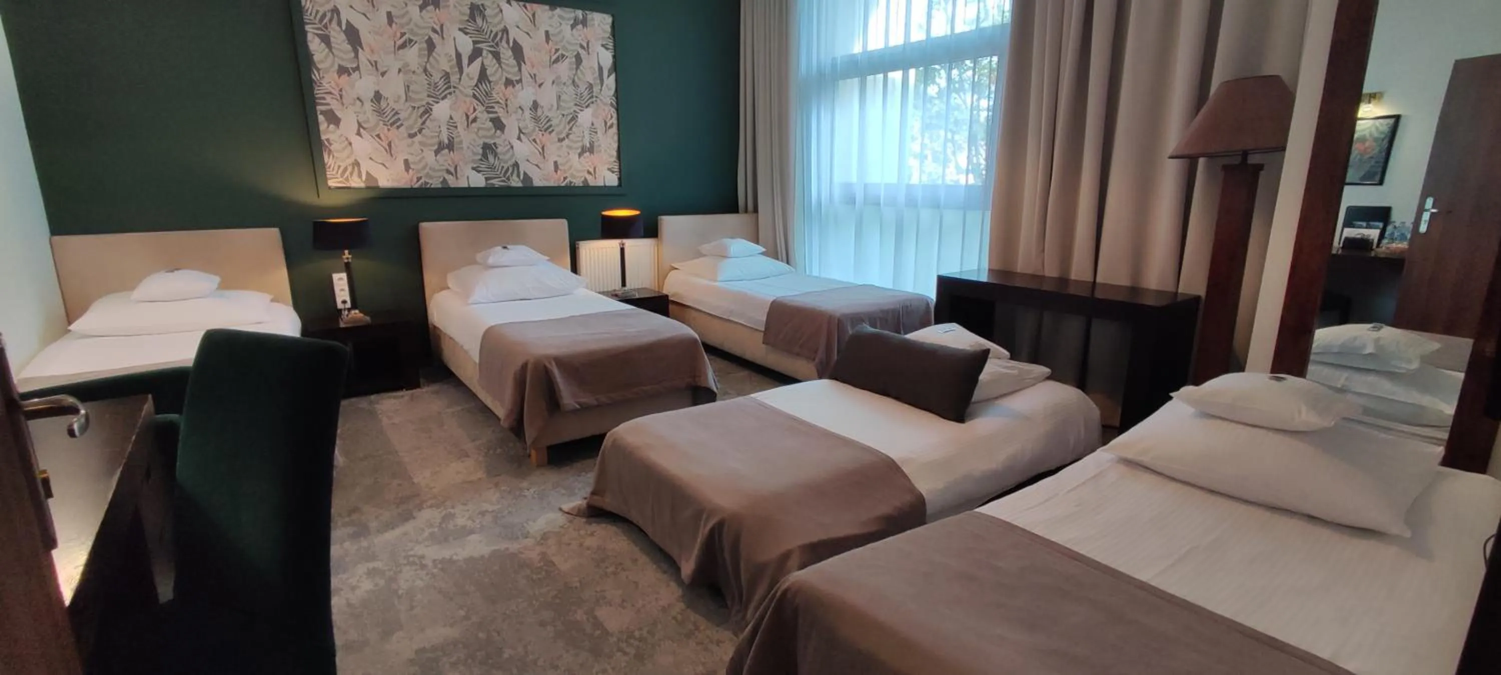 Bed in Hotel Szara Willa