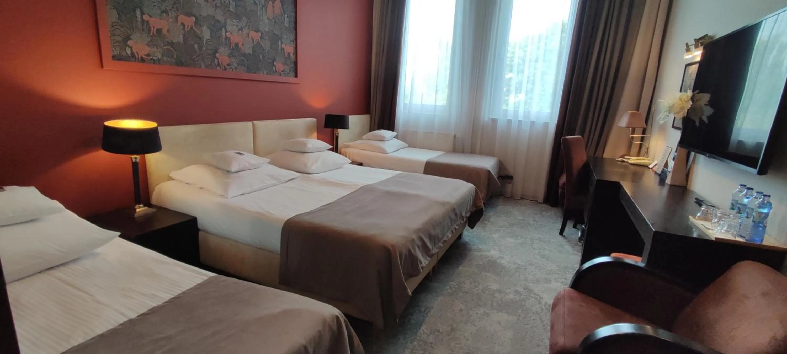 Bed in Hotel Szara Willa