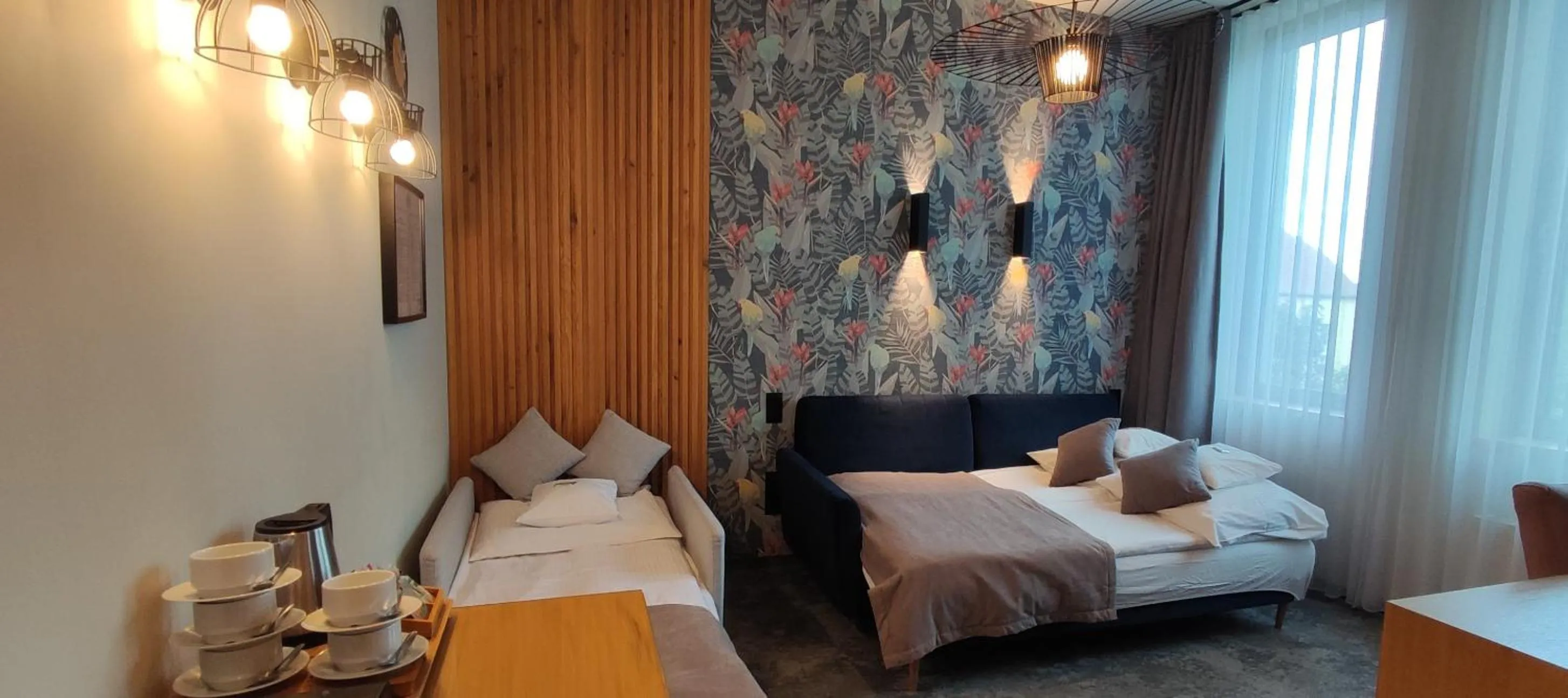 Bed in Hotel Szara Willa