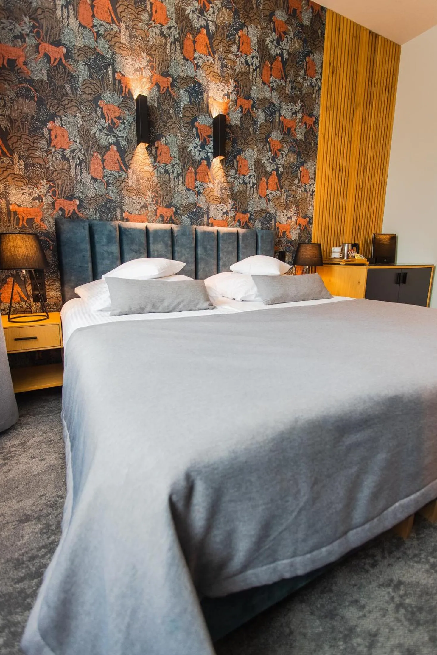 Bed in Hotel Szara Willa