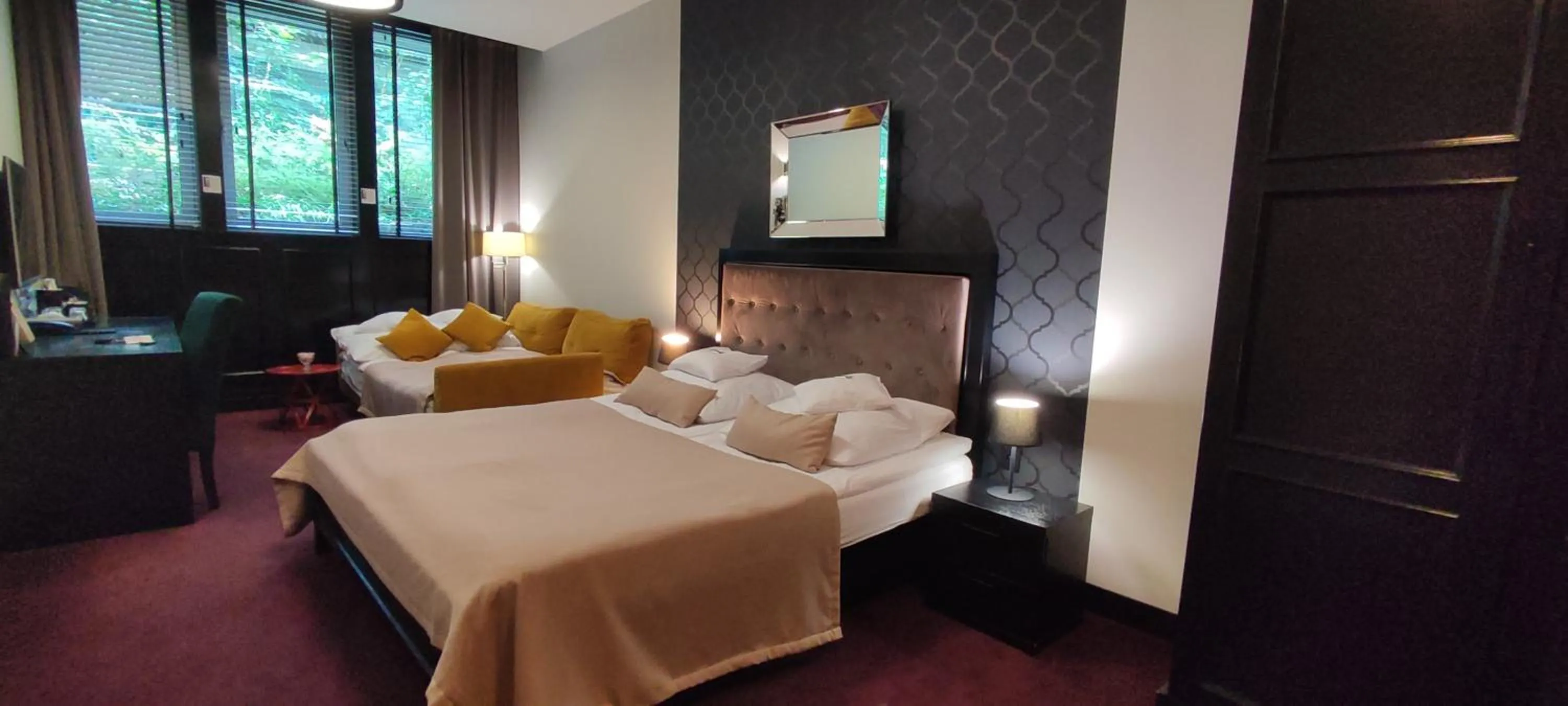 Bed in Hotel Szara Willa