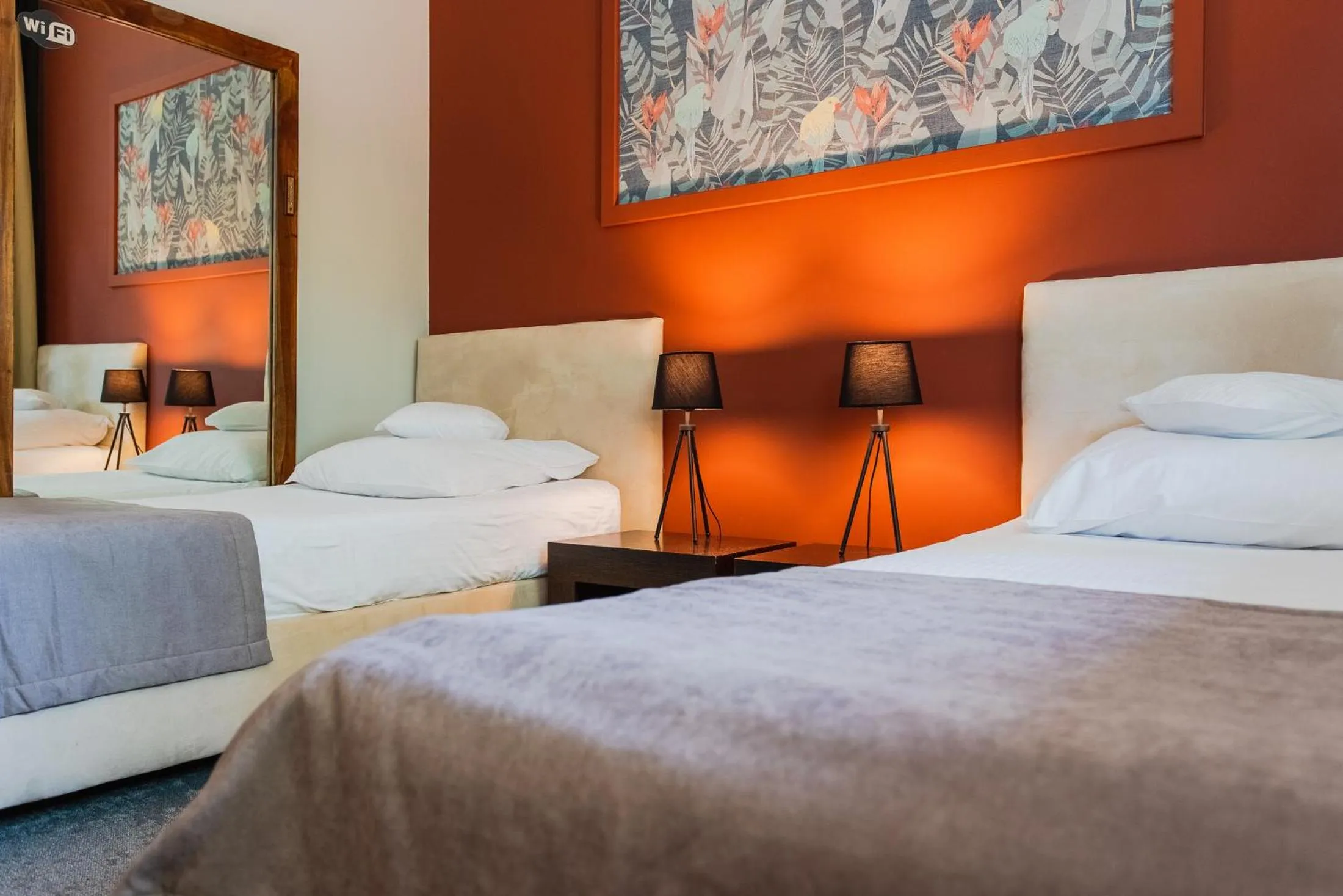 Bed in Hotel Szara Willa