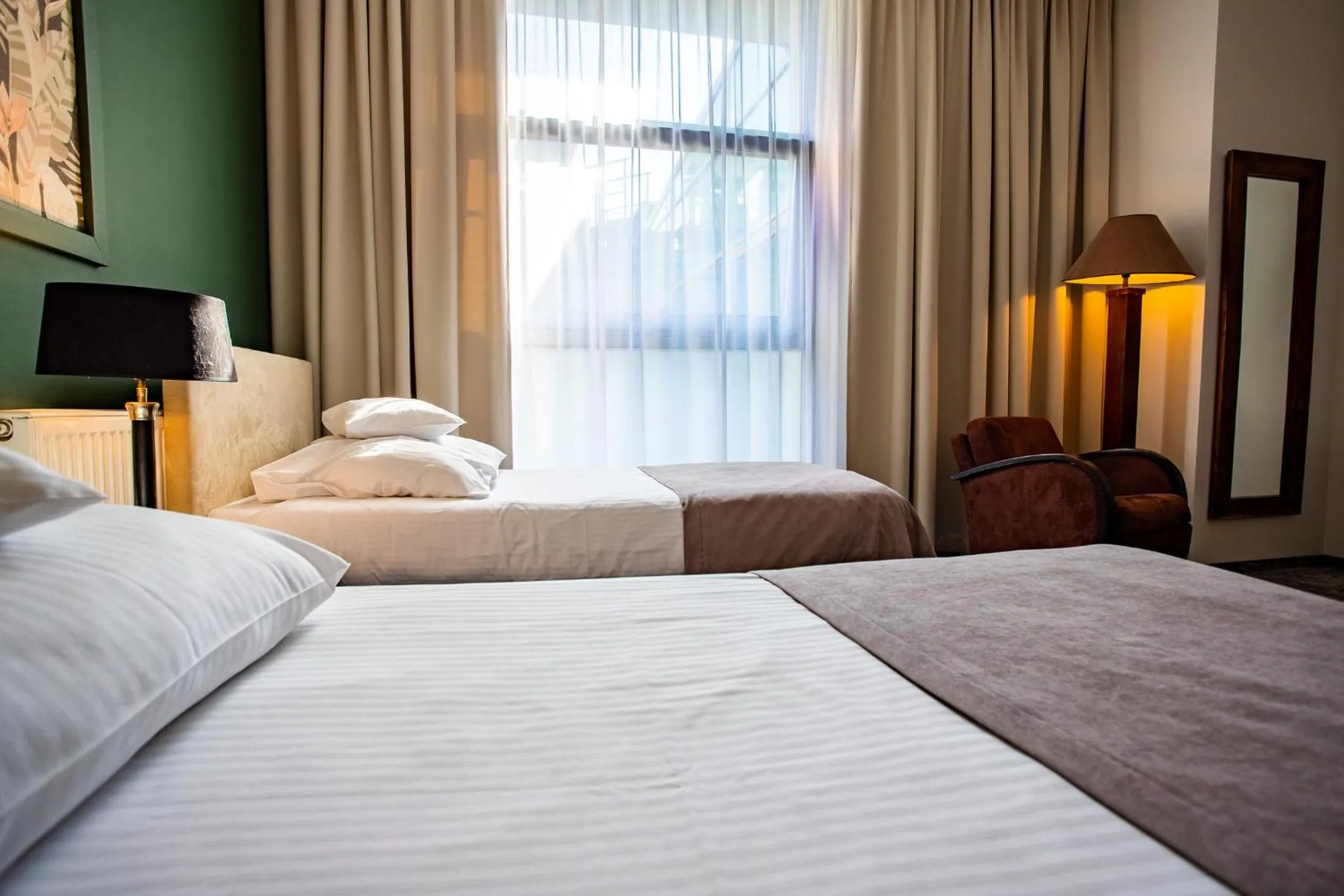 Bed in Hotel Szara Willa