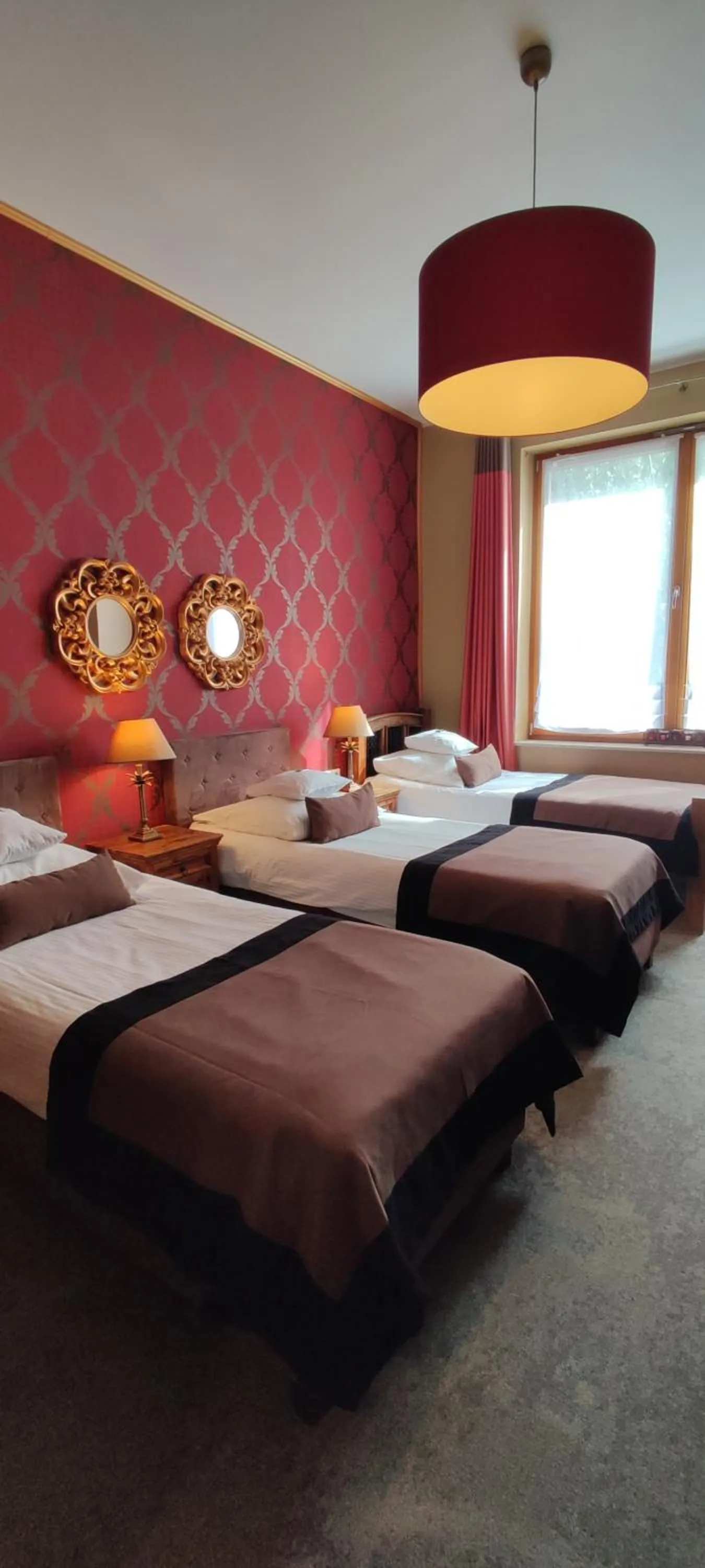 Bed in Hotel Szara Willa