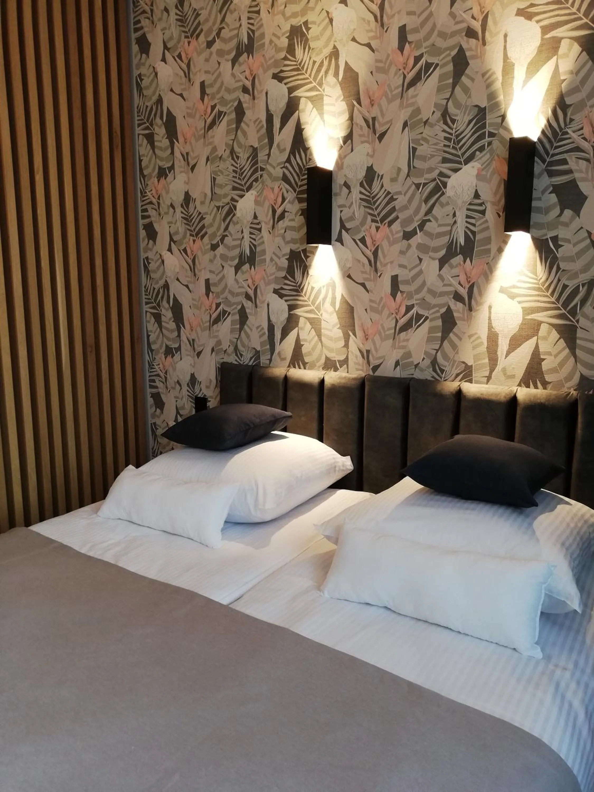 Bed in Hotel Szara Willa