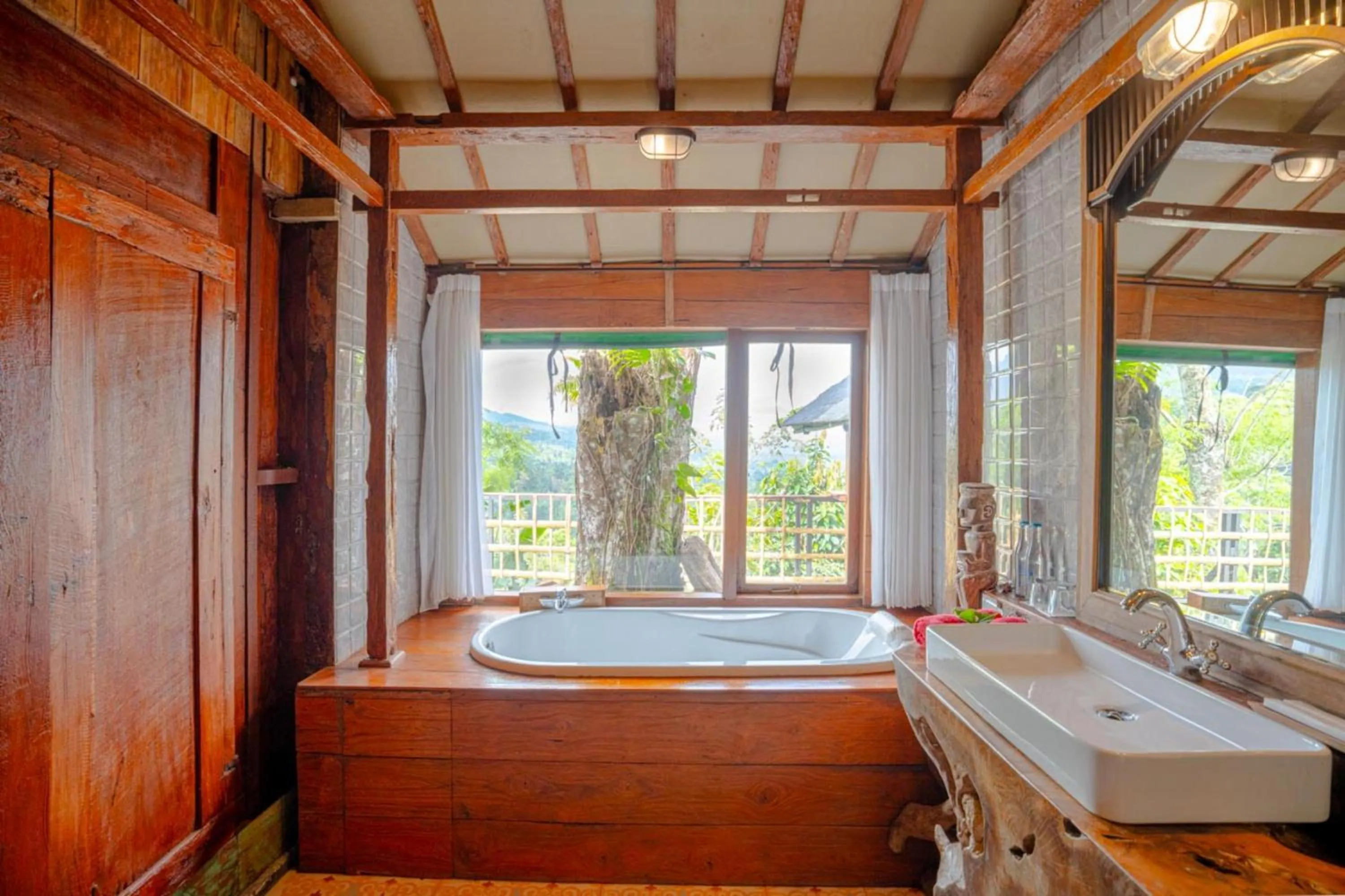 Natural landscape in Sang Giri Mountain Tent Resort