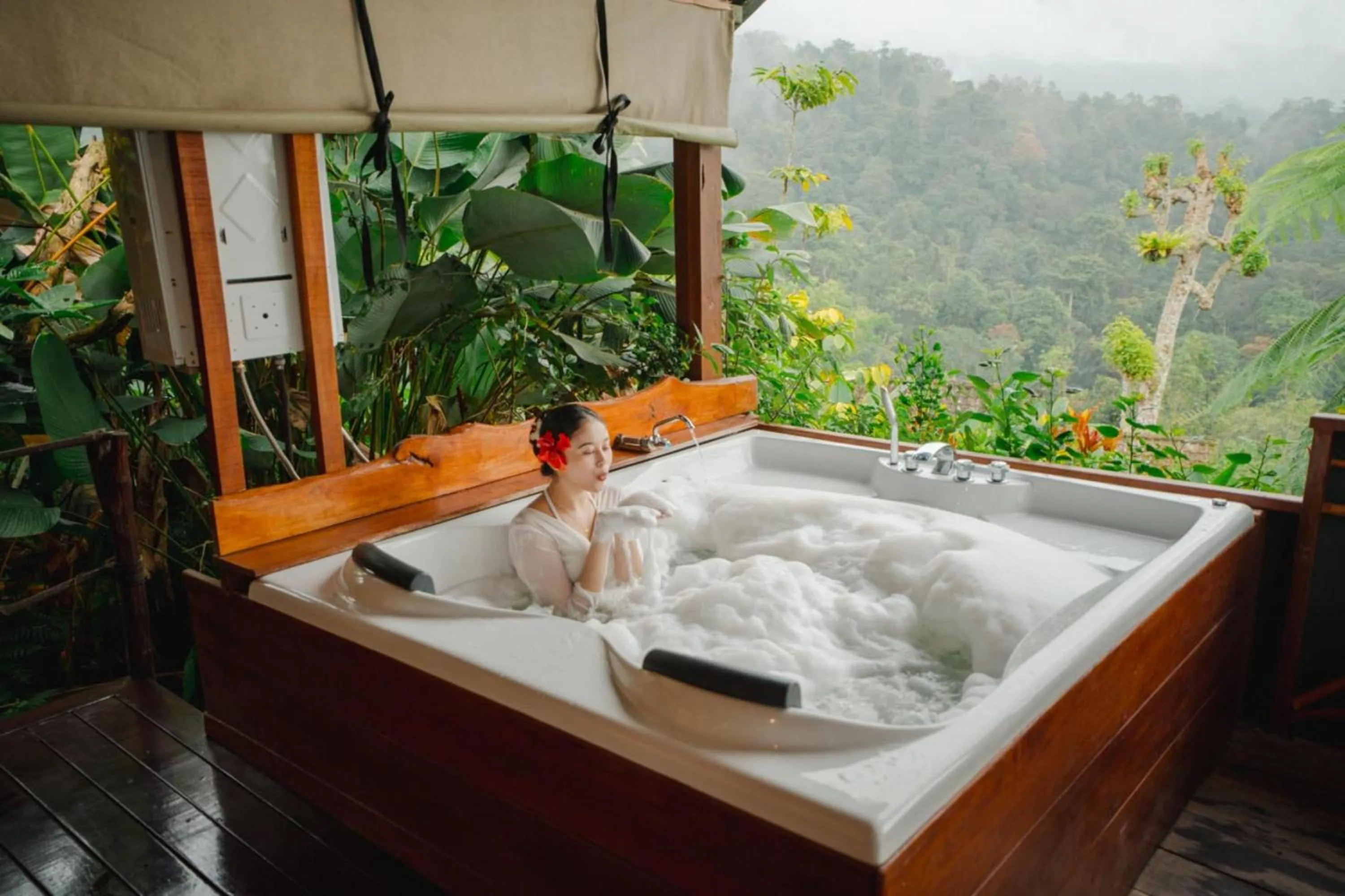 Natural landscape in Sang Giri Mountain Tent Resort