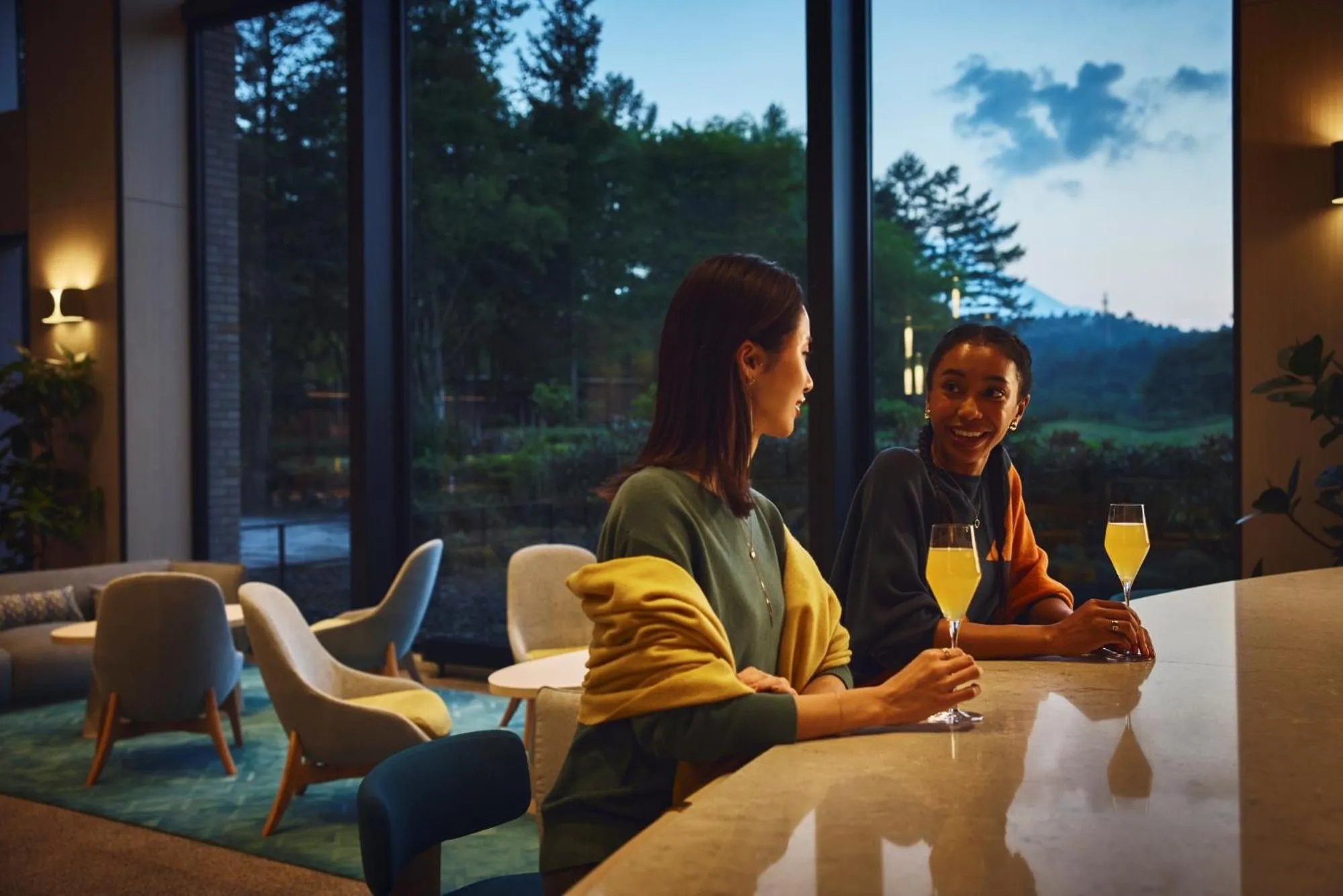 Lounge or bar in ANA Holiday Inn Resort Karuizawa by IHG