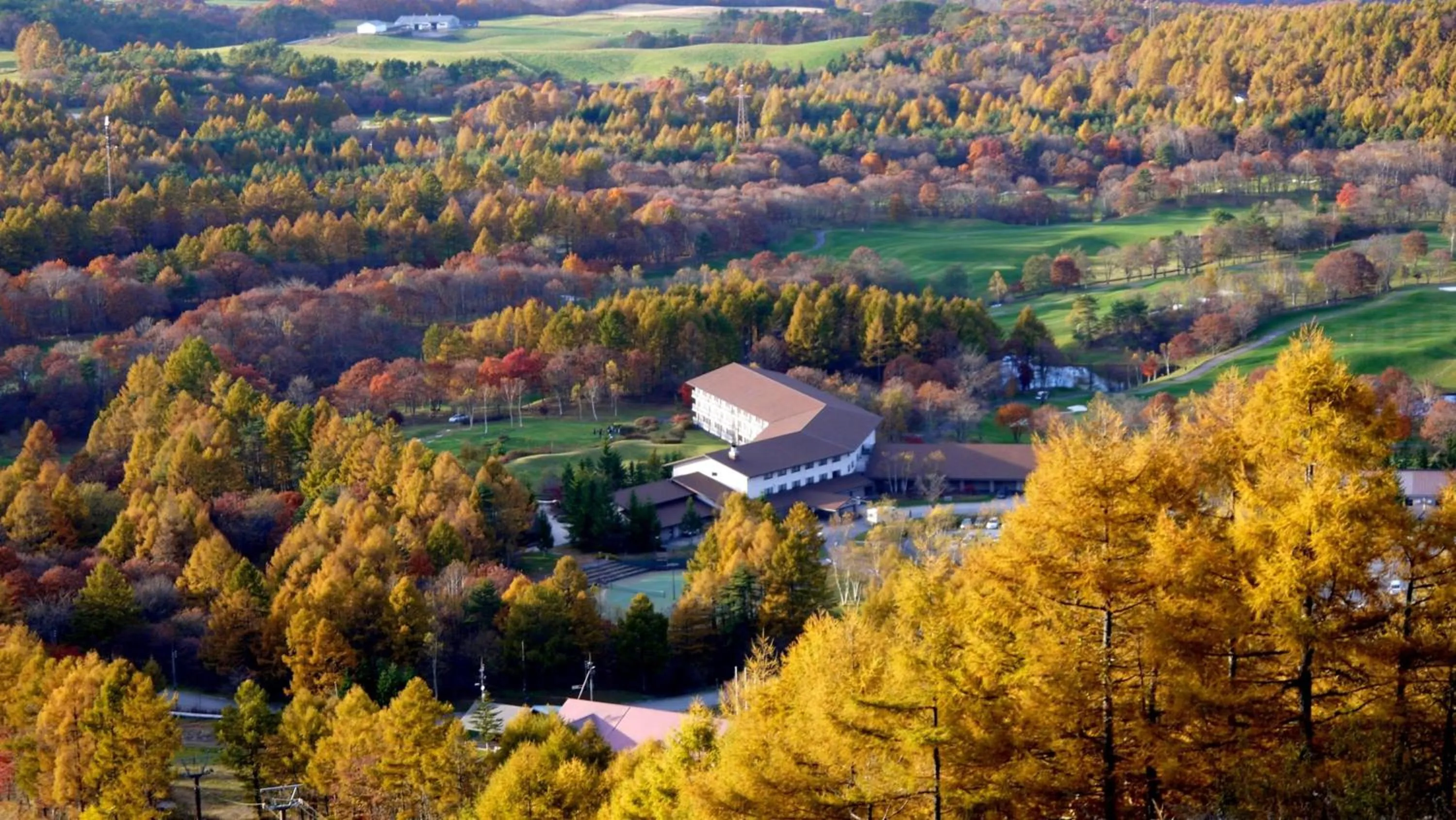 Property building in ANA Holiday Inn Resort Karuizawa by IHG