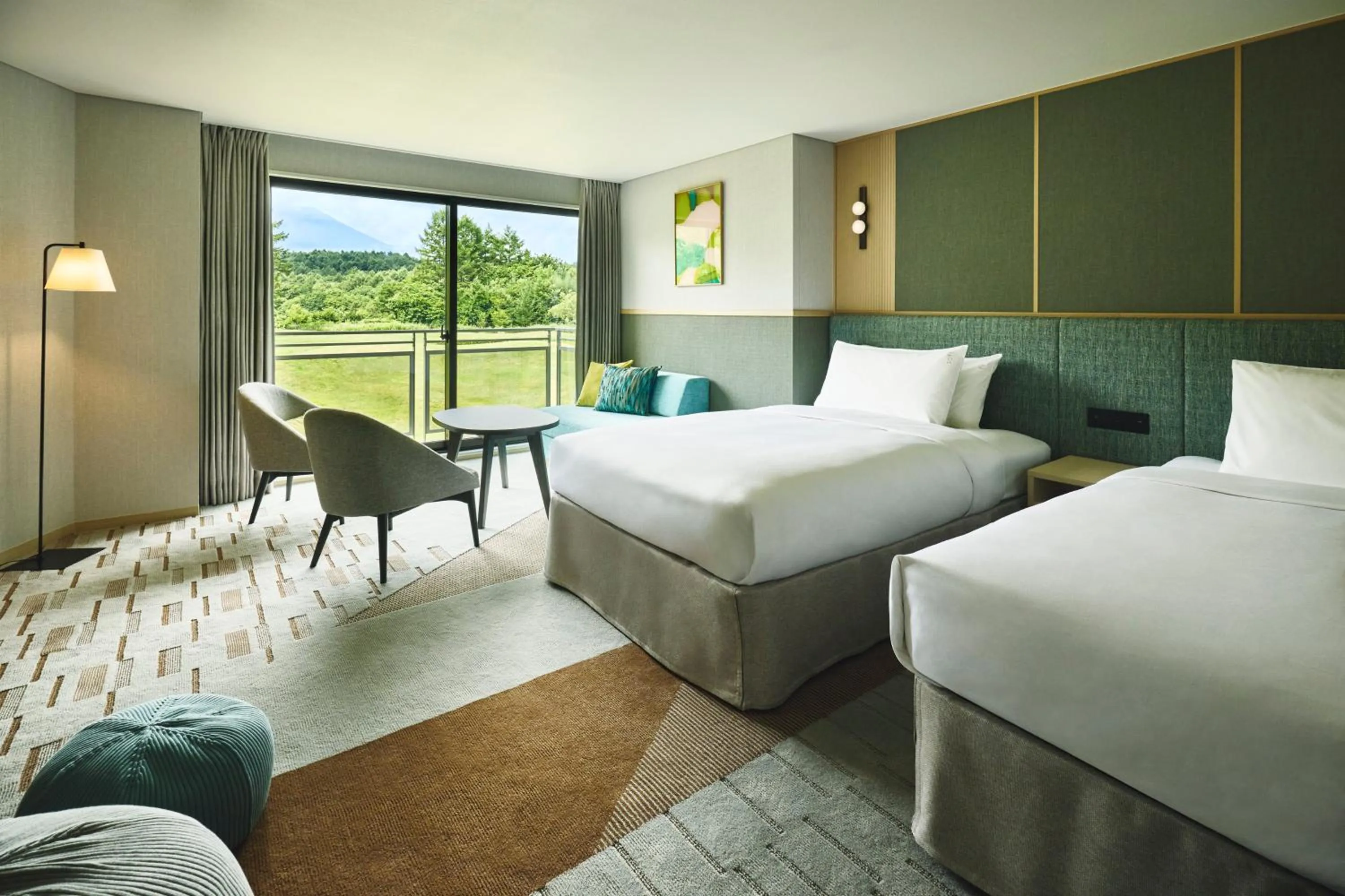 Photo of the whole room, Bed in ANA Holiday Inn Resort Karuizawa by IHG