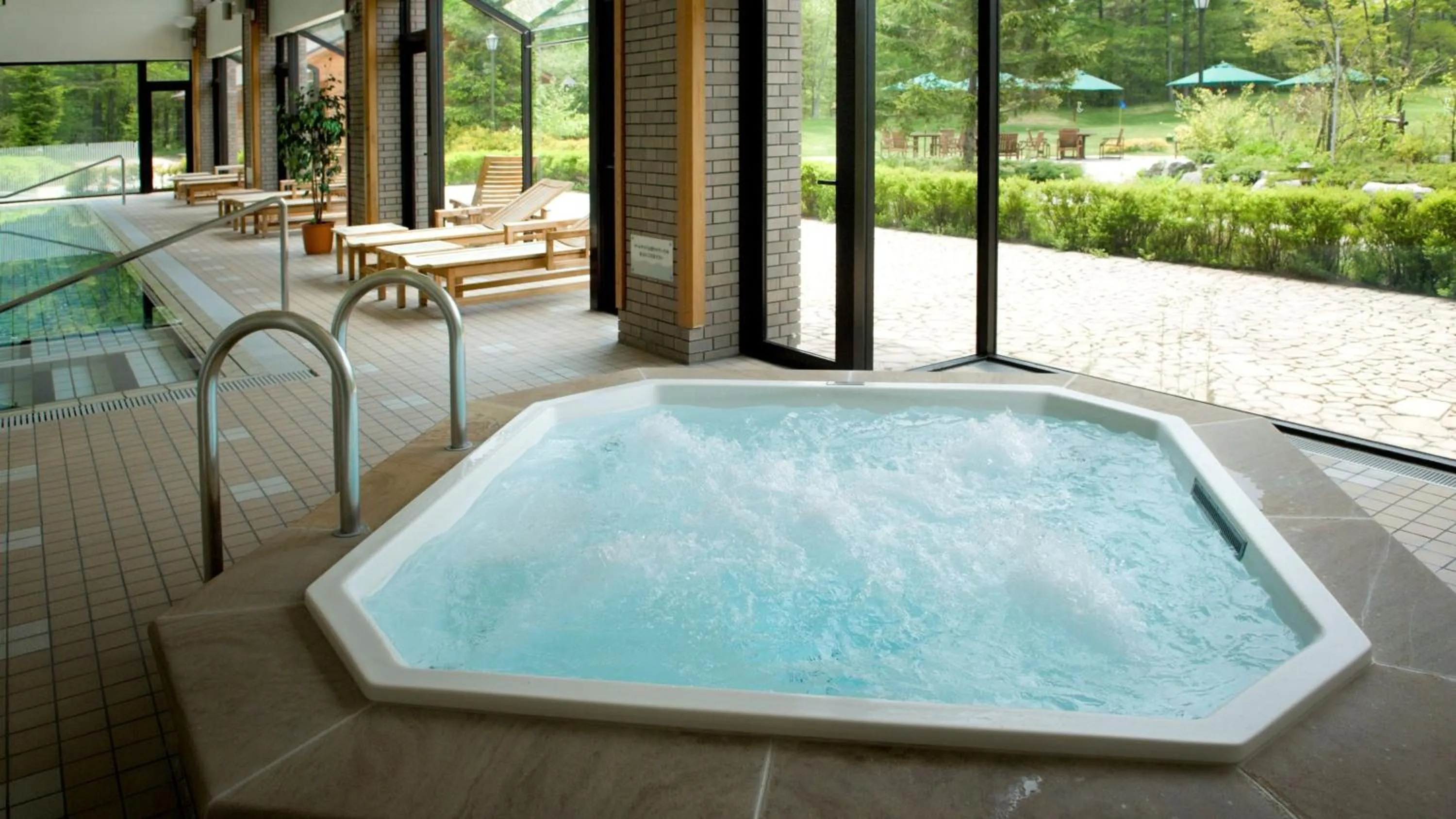 Swimming pool in ANA Holiday Inn Resort Karuizawa by IHG