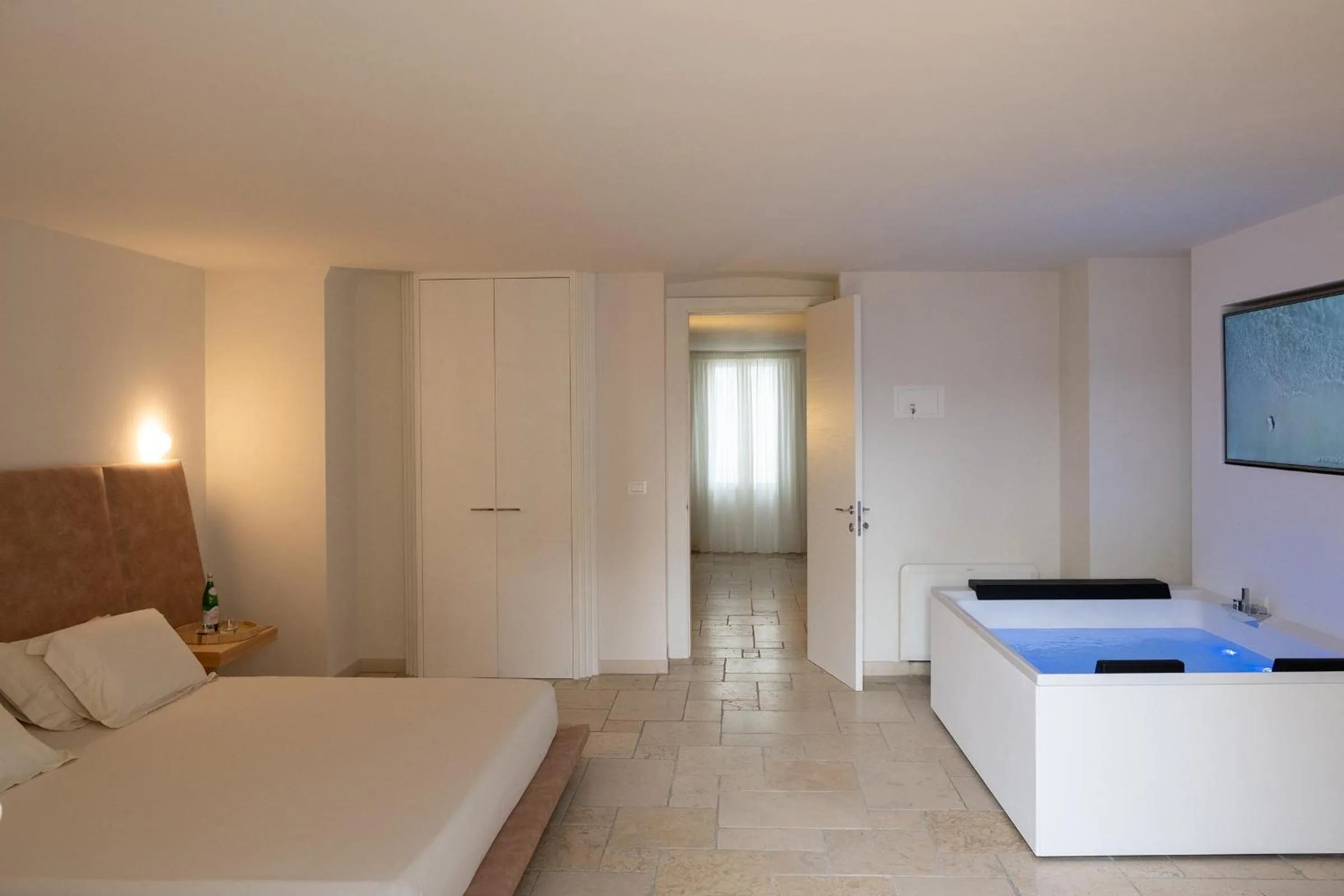 Bed in Monteforte Suite & Spa