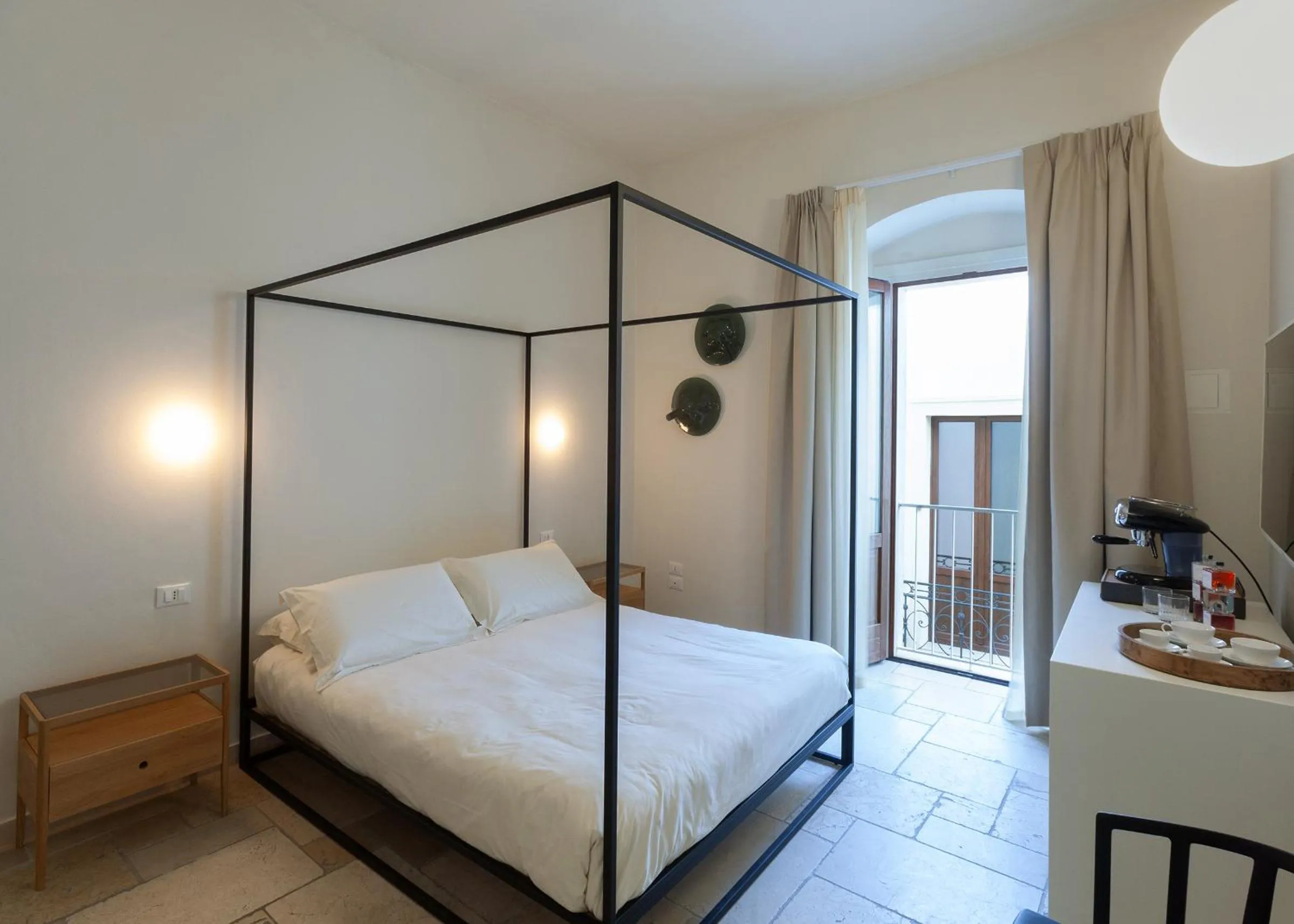 Bed in Monteforte Suite & Spa