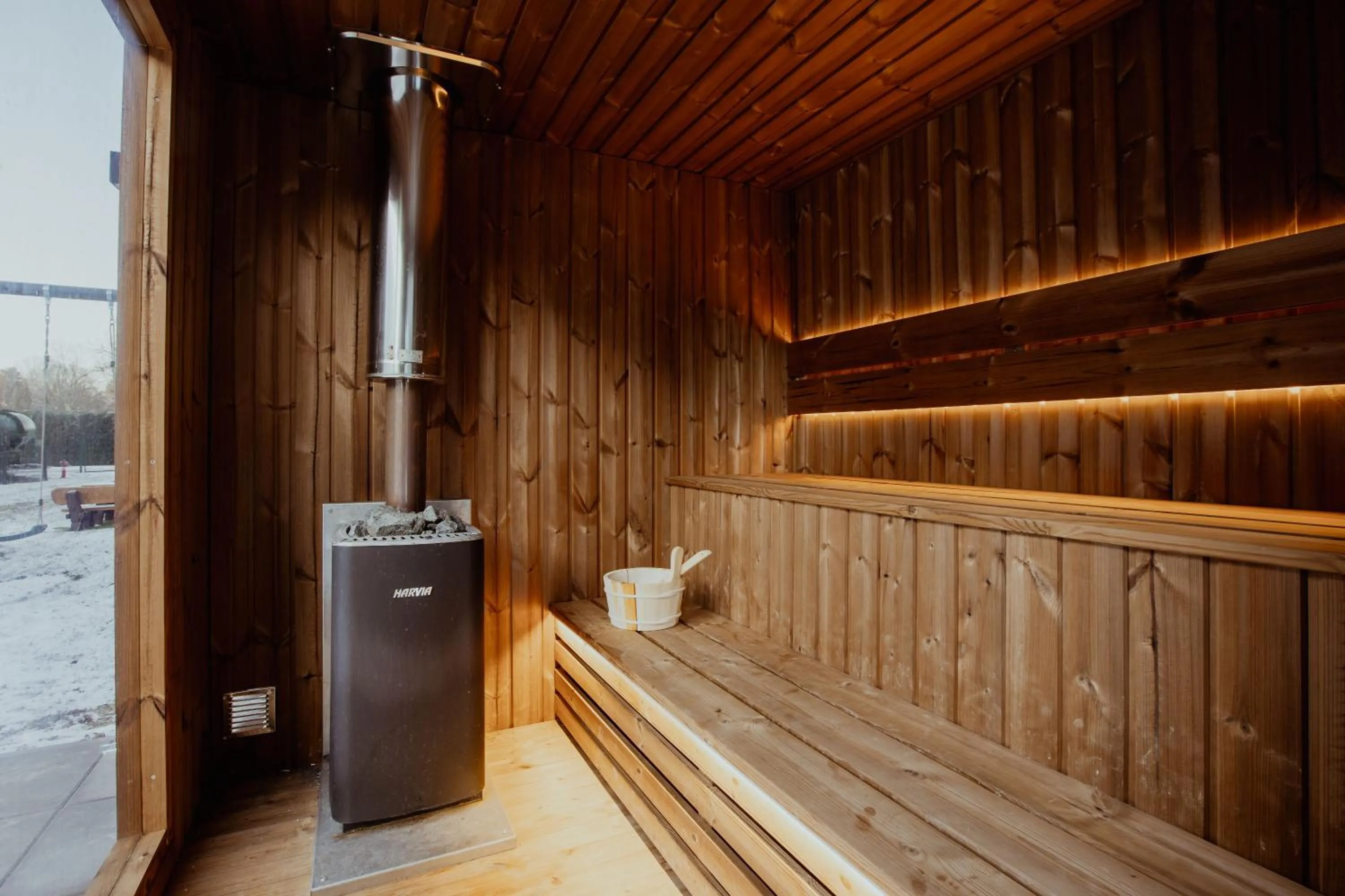 Sauna in Hotel Verde Montana Wellness & Spa