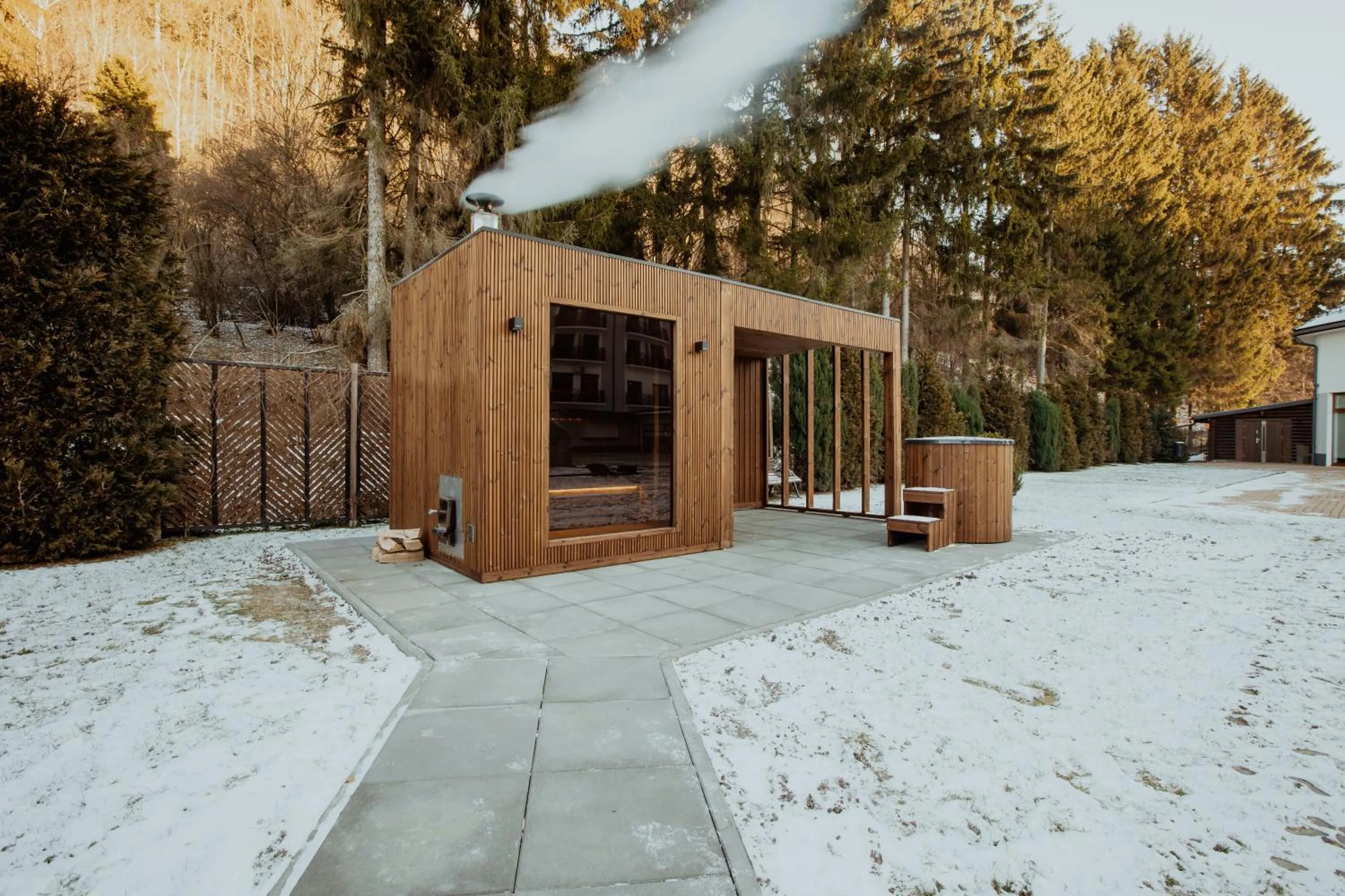 Sauna in Hotel Verde Montana Wellness & Spa