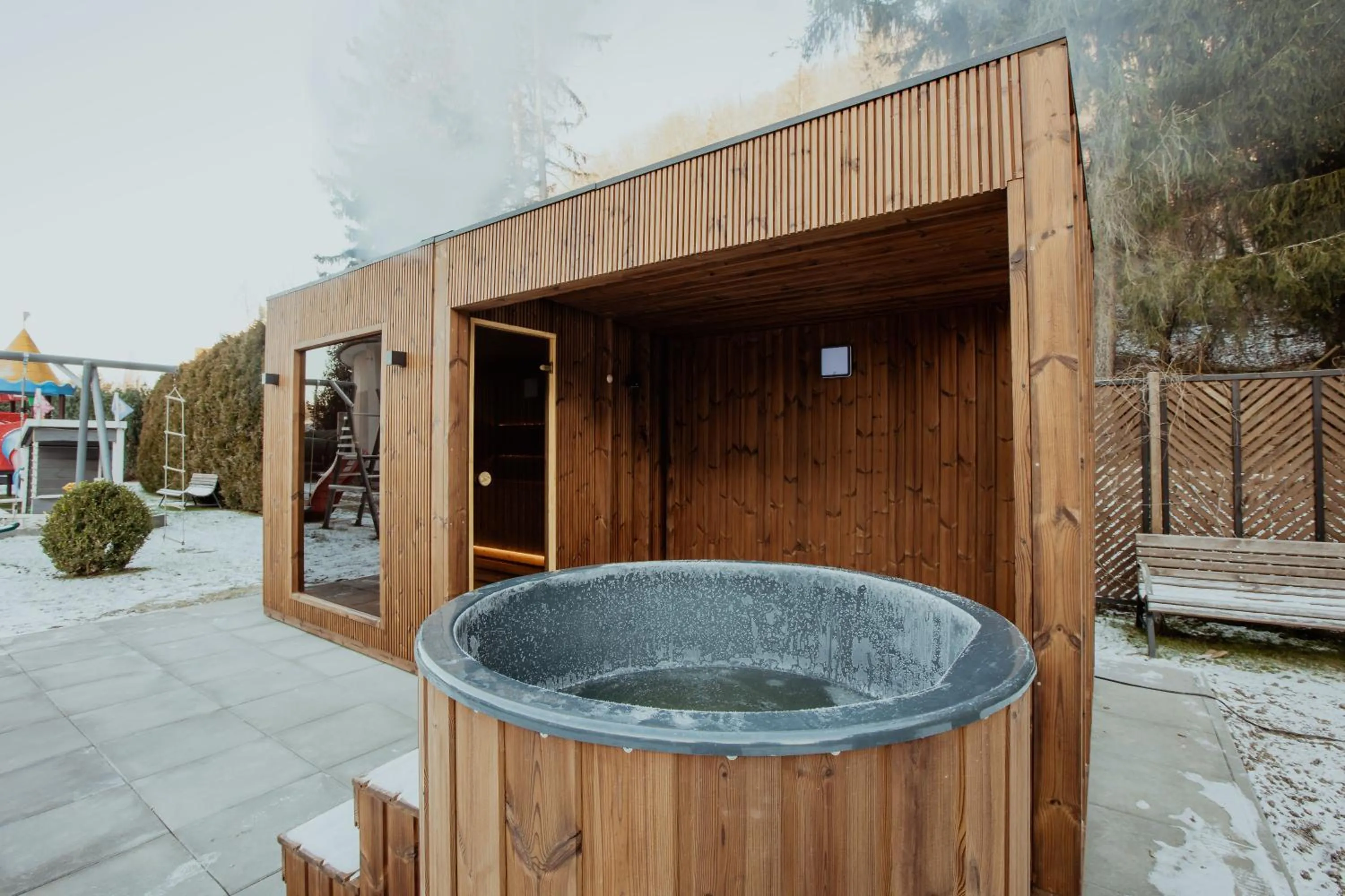Sauna in Hotel Verde Montana Wellness & Spa