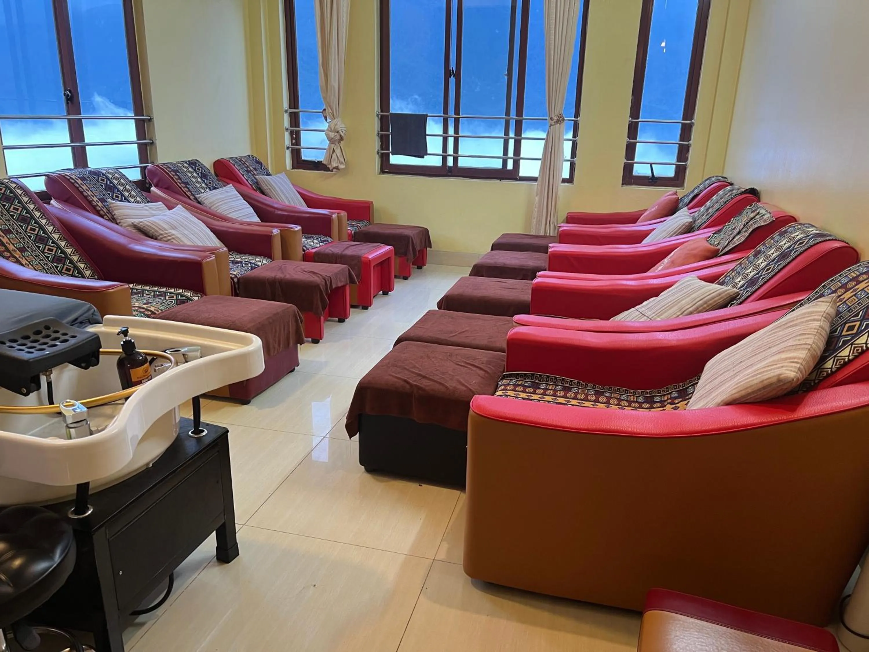 Seating area in Black Hmong View hotel