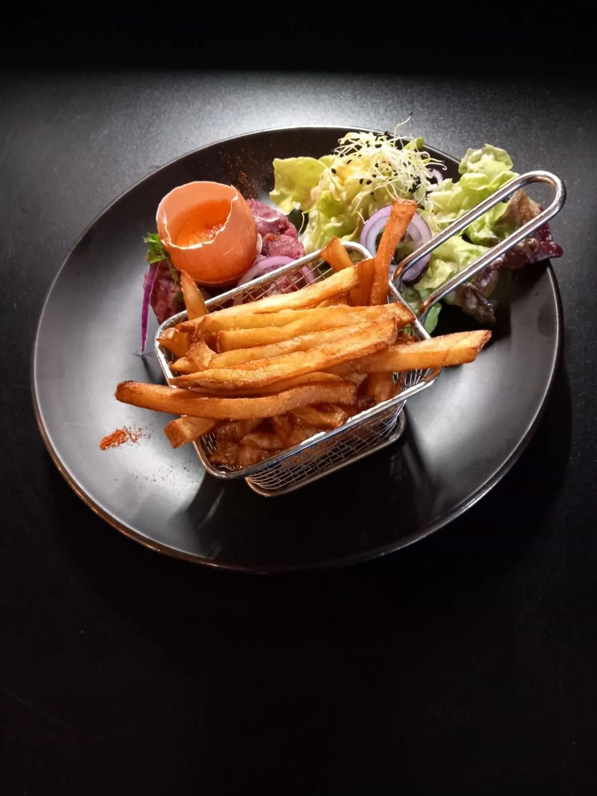 Food in La Pomme d'Or