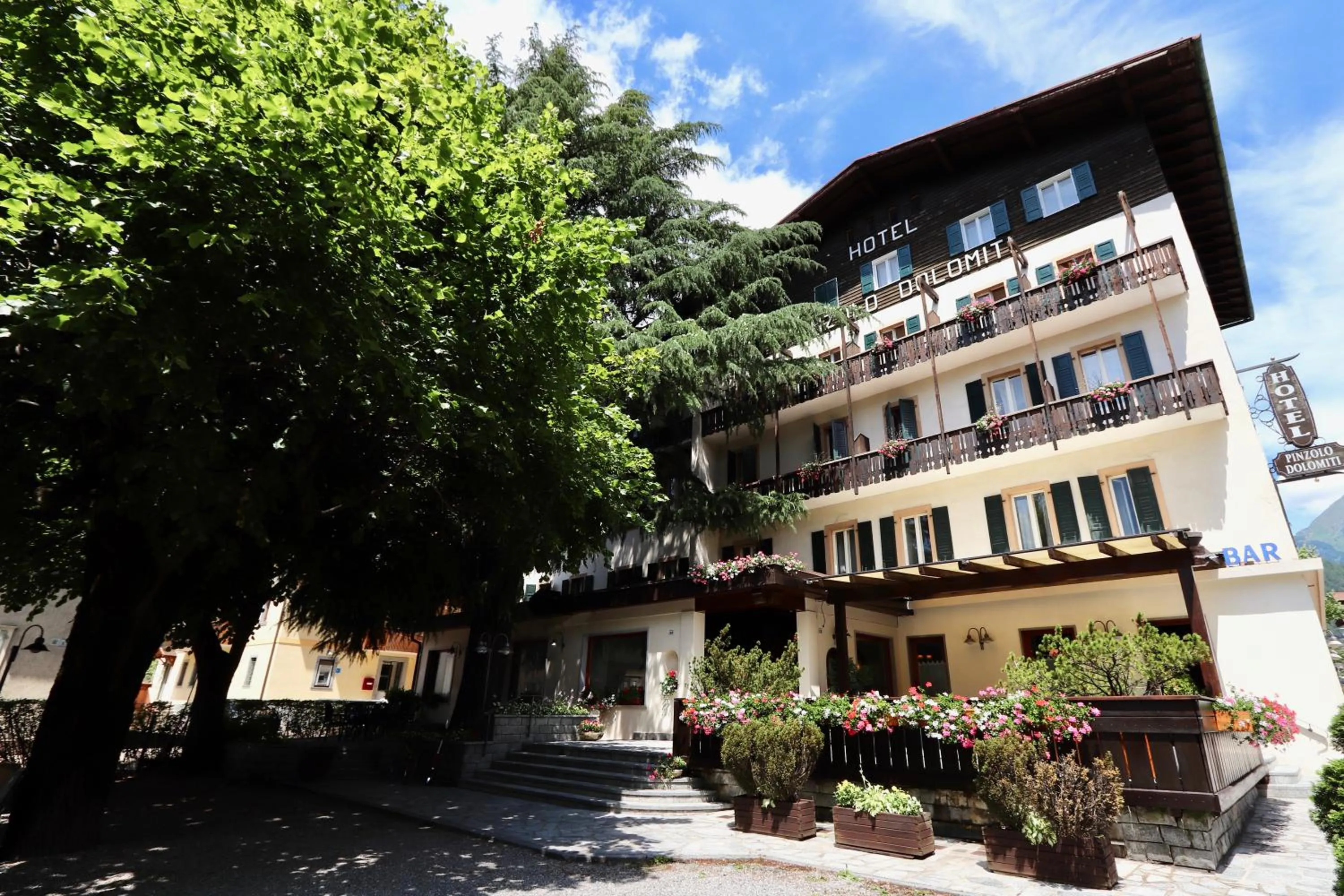 Property building in Hotel Pinzolo-Dolomiti